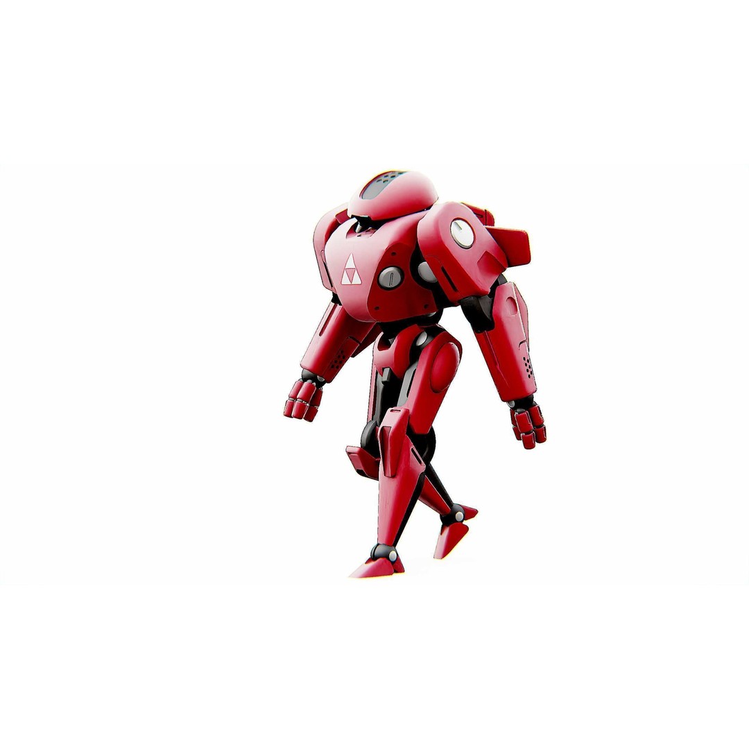 ANDROID IKAROUS 3D Model – Rigged Sci-Fi Character for Unity & Unreal Engine - View 4