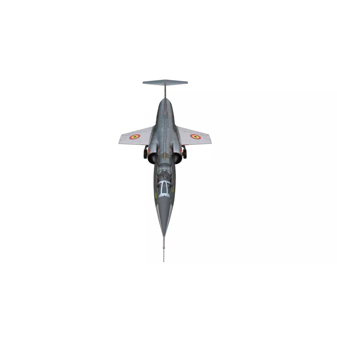 Lockheed F-104 Starfighter 3D Model – Low Poly Military Jet, FBX - View 12