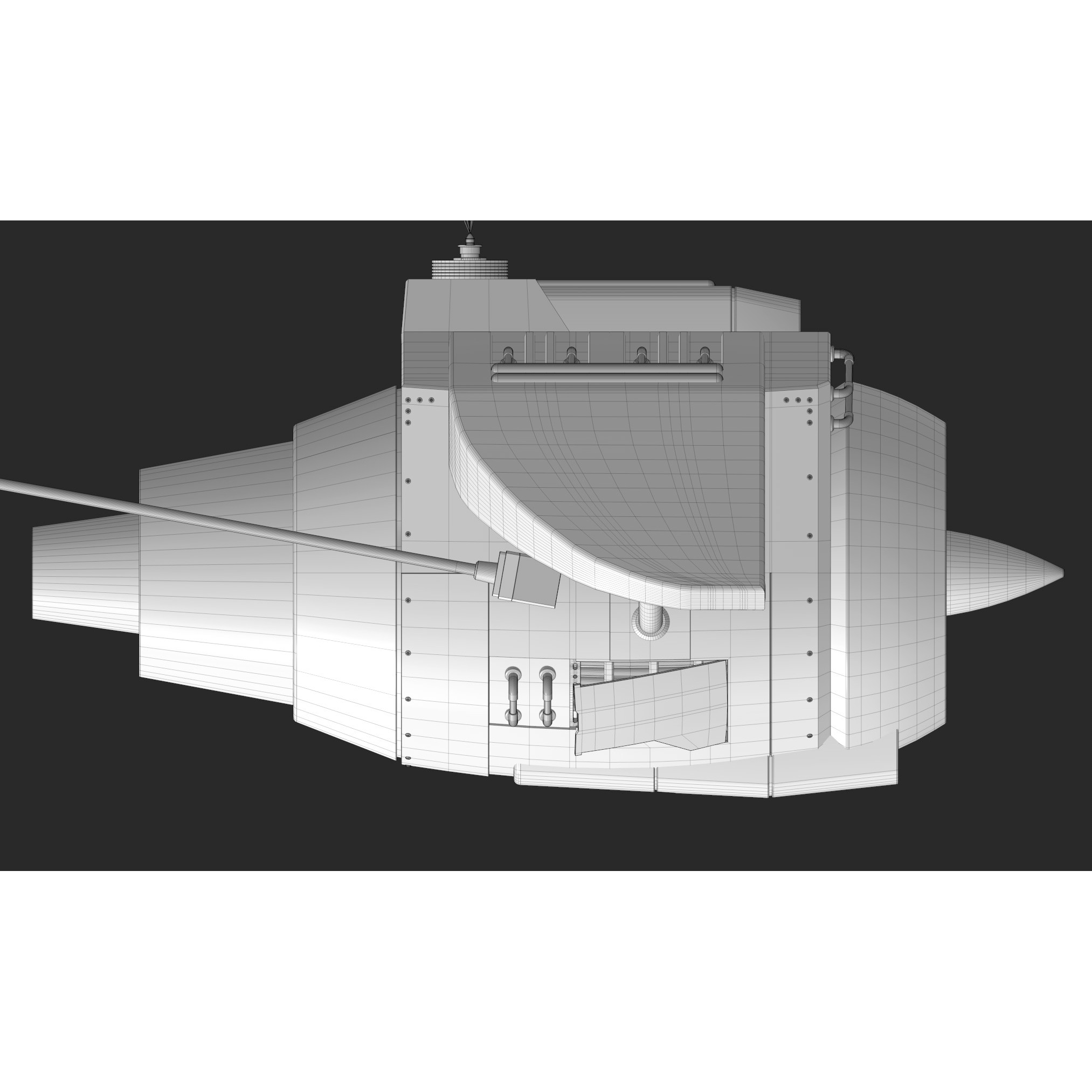 Pod Bug - Low-Poly Game-Ready 3D Model