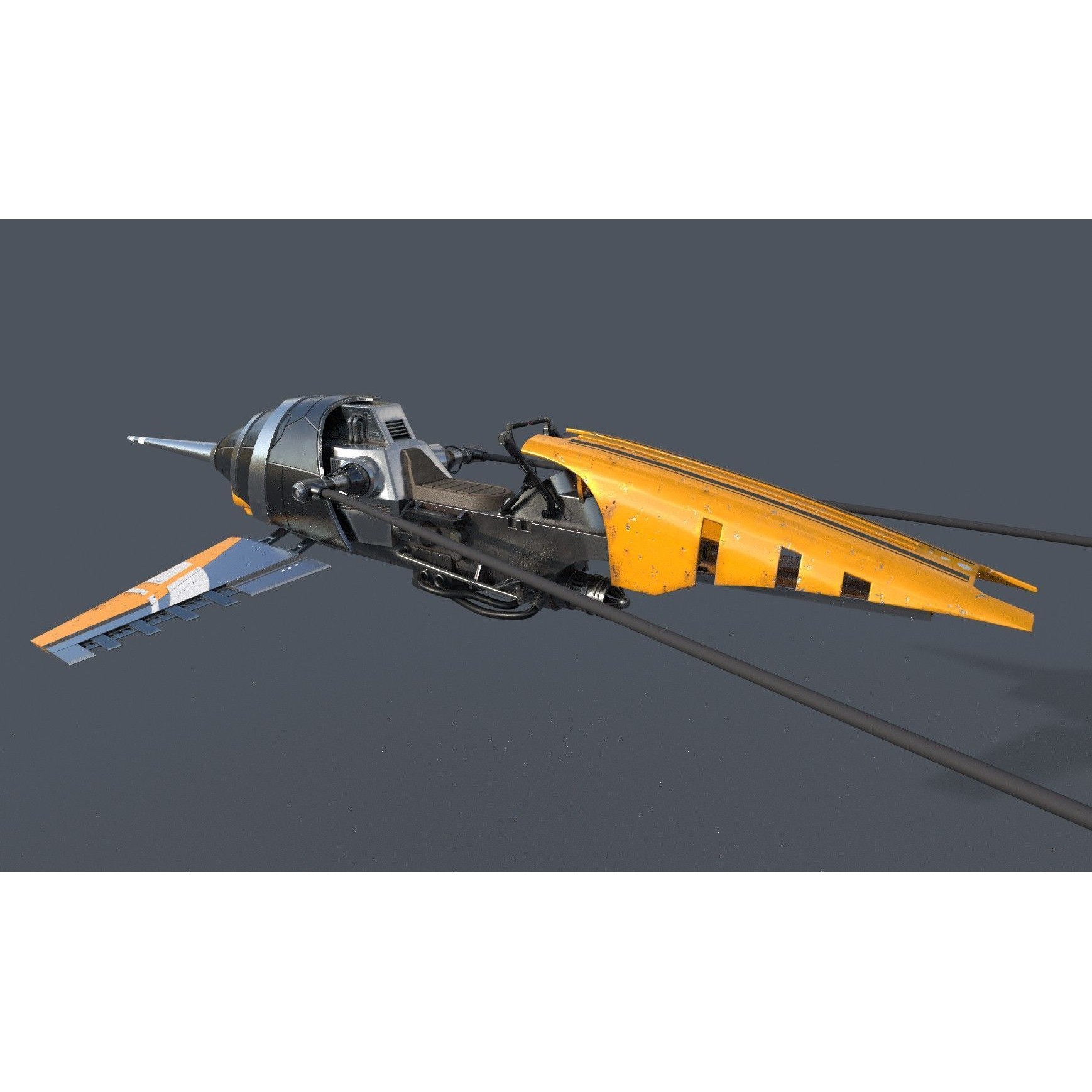 Pod Bug - Low-Poly Game-Ready 3D Model - View 14