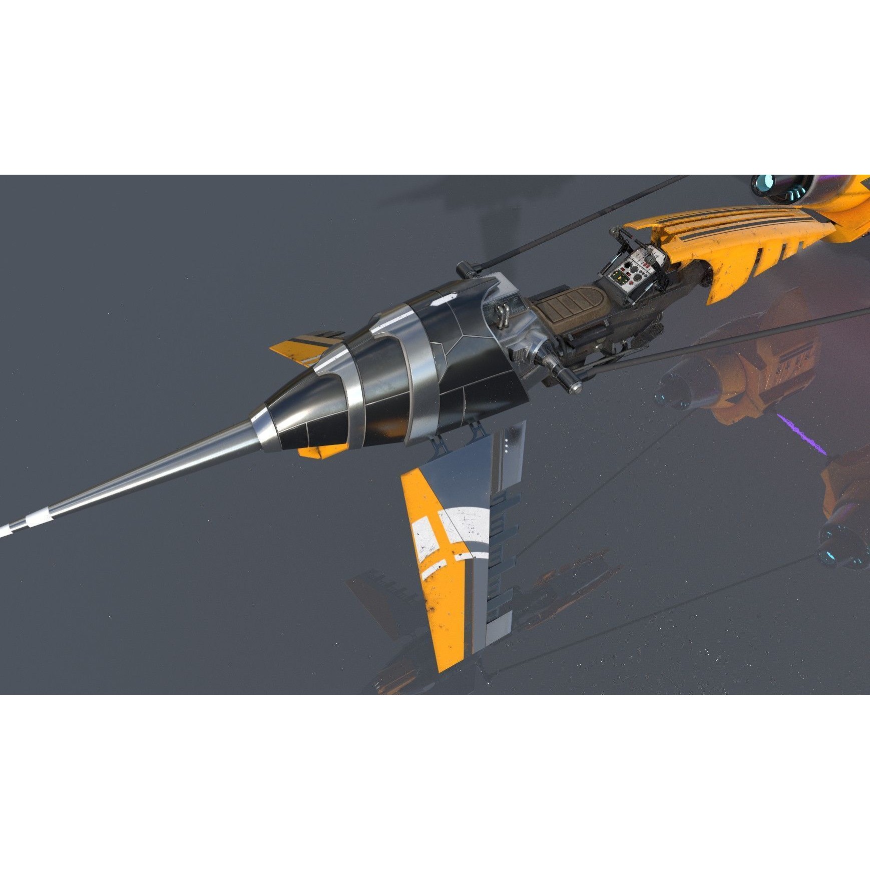 Pod Bug - Low-Poly Game-Ready 3D Model - View 16