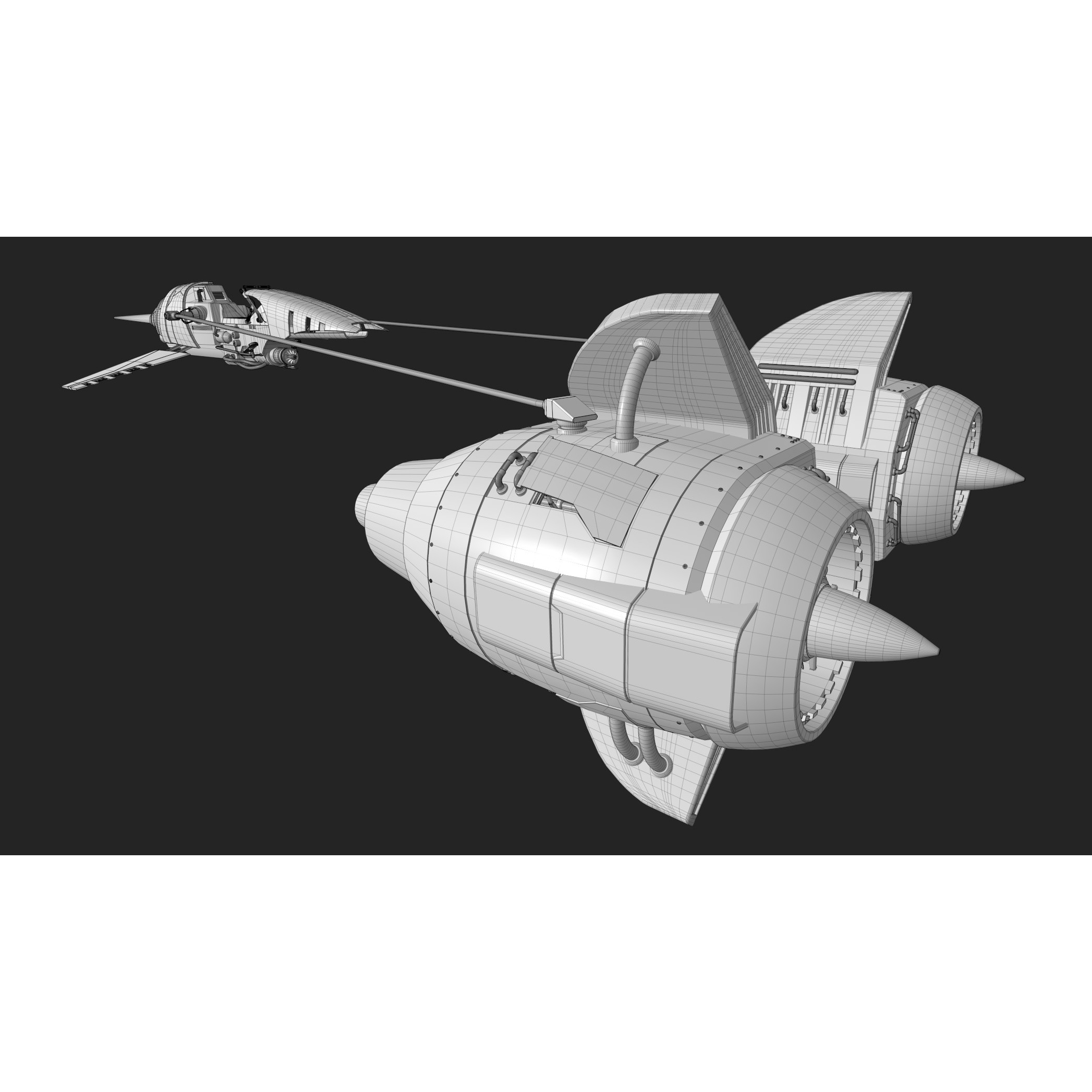 Pod Bug - Low-Poly Game-Ready 3D Model - View 18