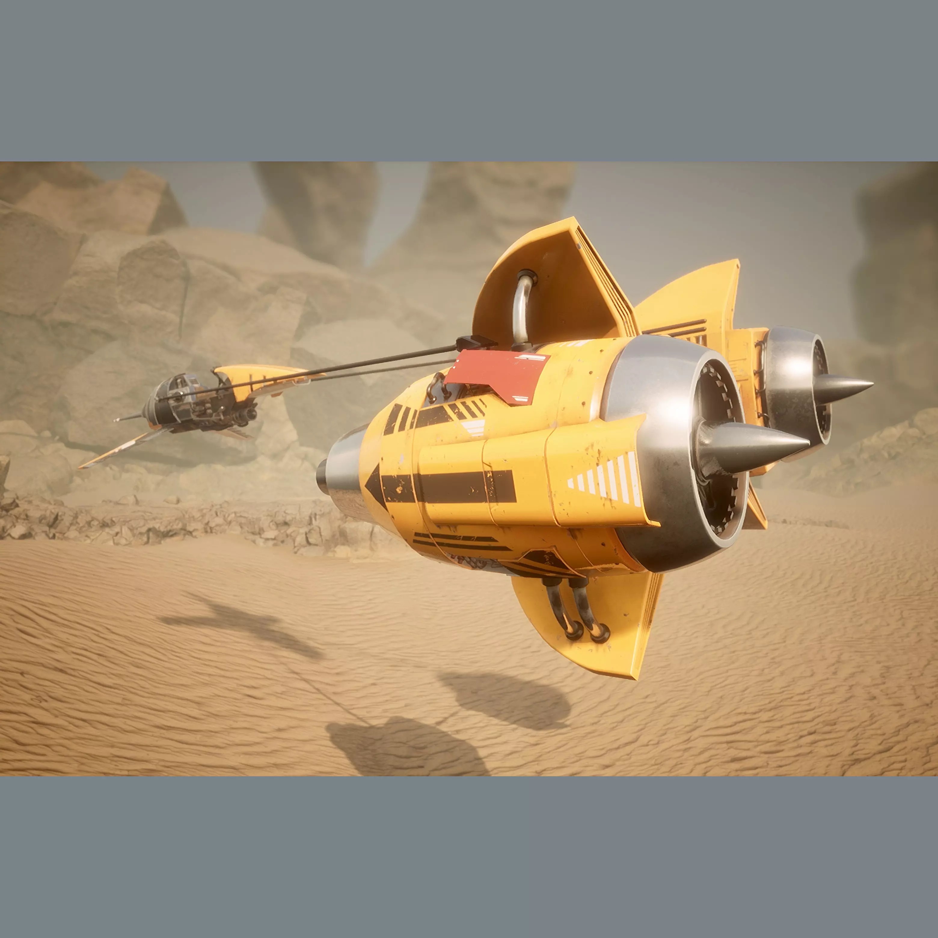 Pod Bug - Low-Poly Game-Ready 3D Model - View 2
