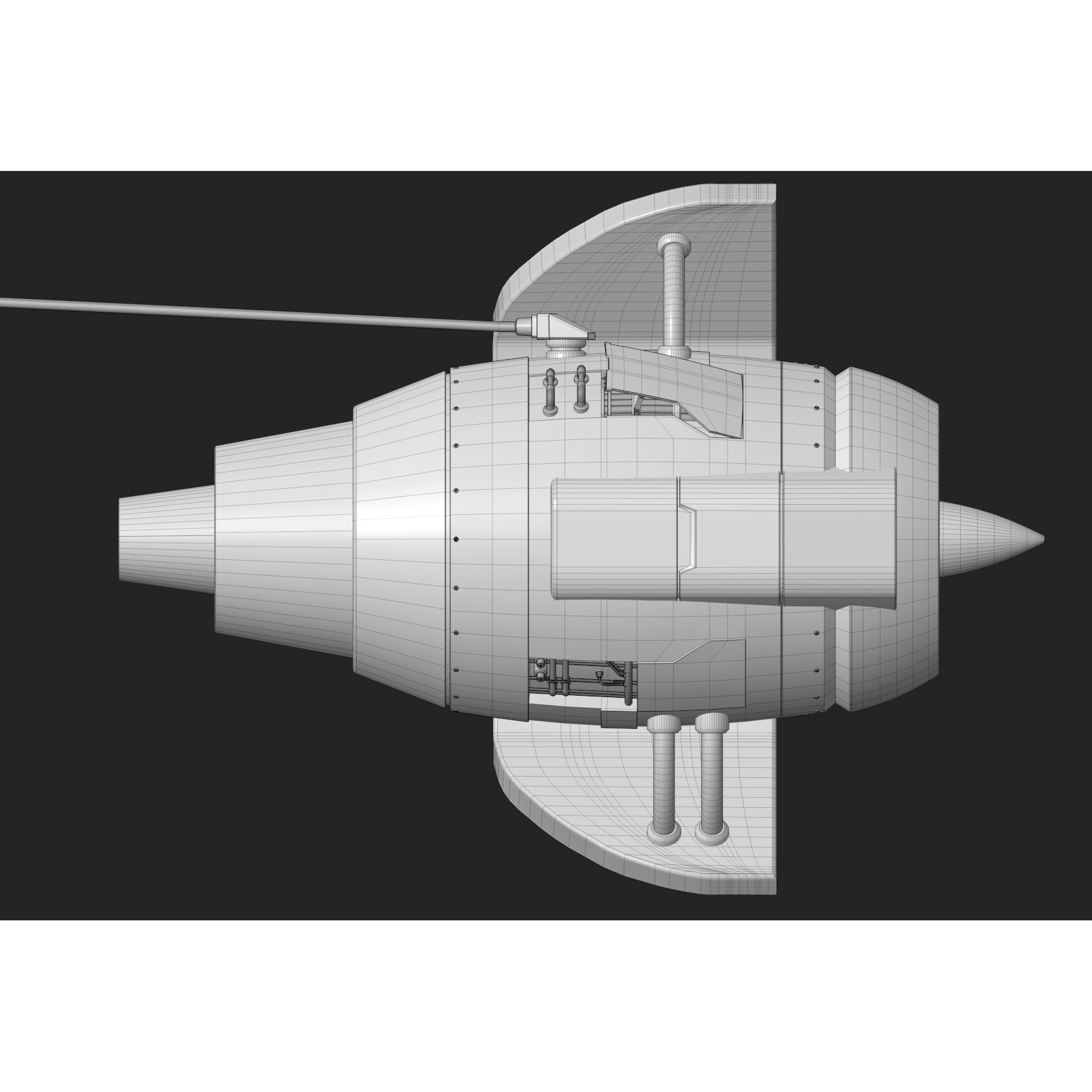 Pod Bug - Low-Poly Game-Ready 3D Model - View 21