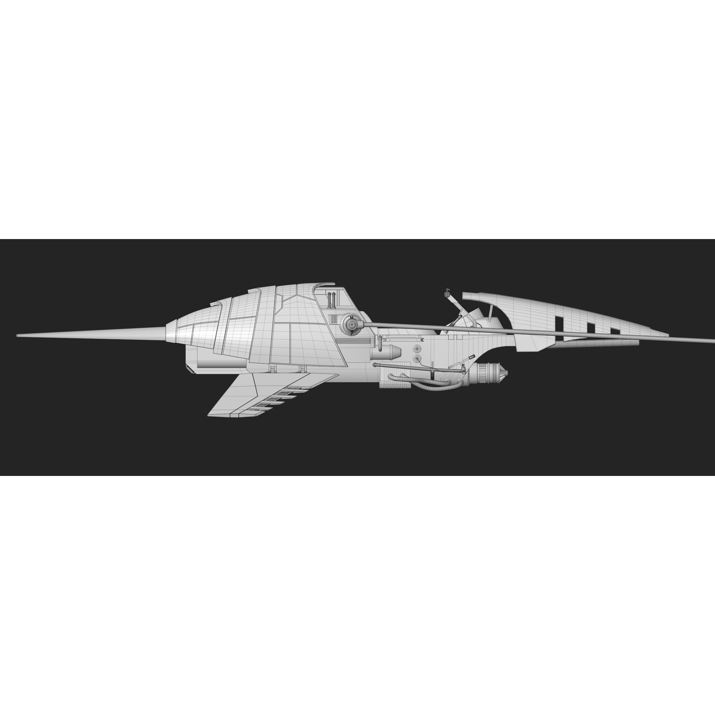 Pod Bug - Low-Poly Game-Ready 3D Model - View 22