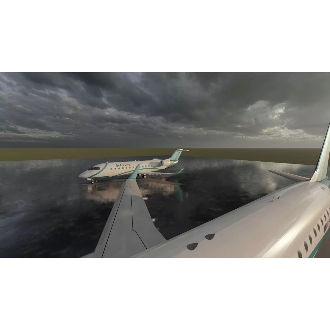 Embraer 190 & e-195 3D Model – Detailed Aircraft with Interior, Lumion Ready - View 14
