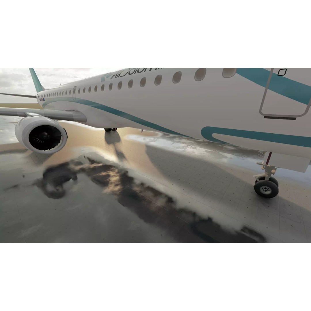 Embraer 190 & e-195 3D Model – Detailed Aircraft with Interior, Lumion Ready - View 22