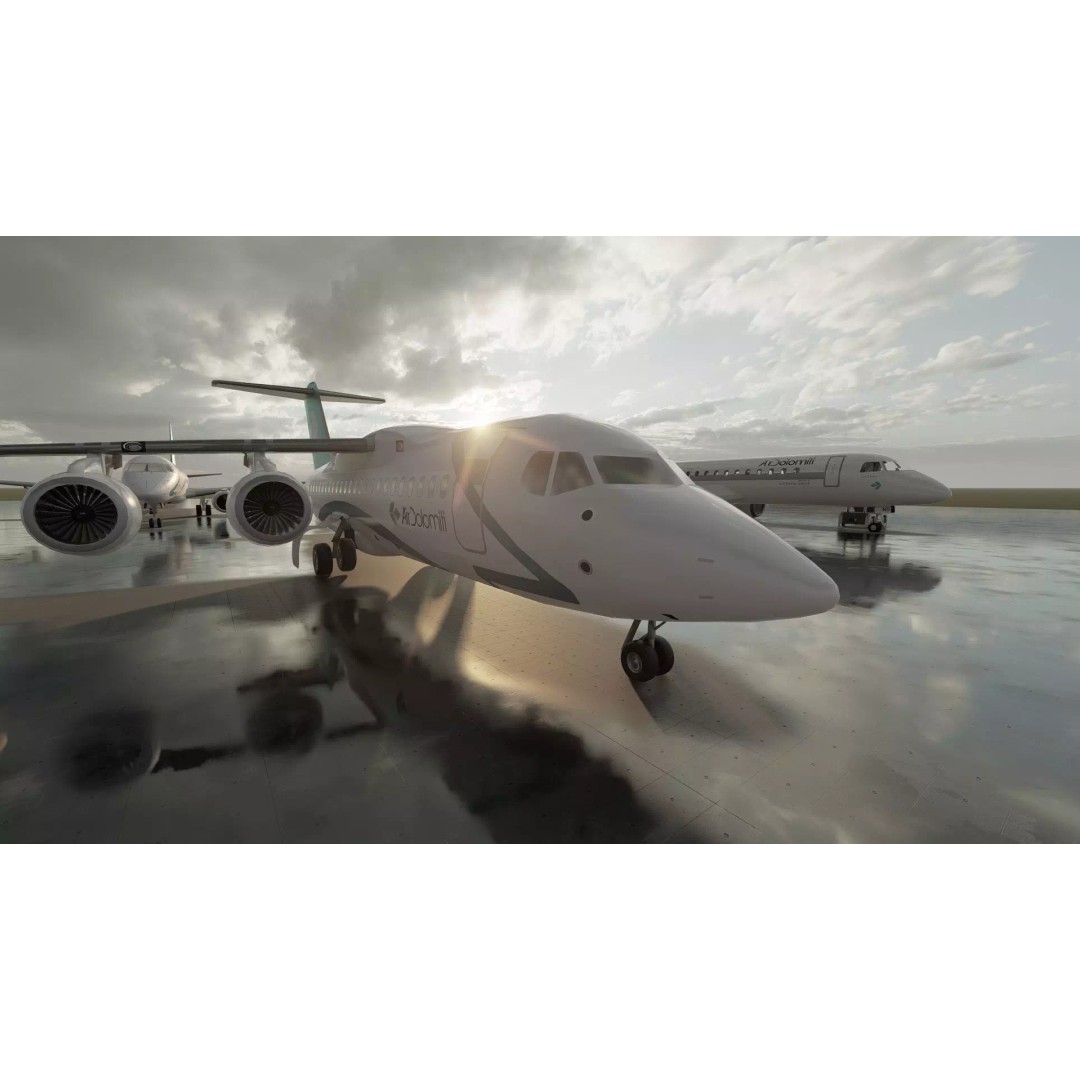 Embraer 190 & e-195 3D Model – Detailed Aircraft with Interior, Lumion Ready - View 24