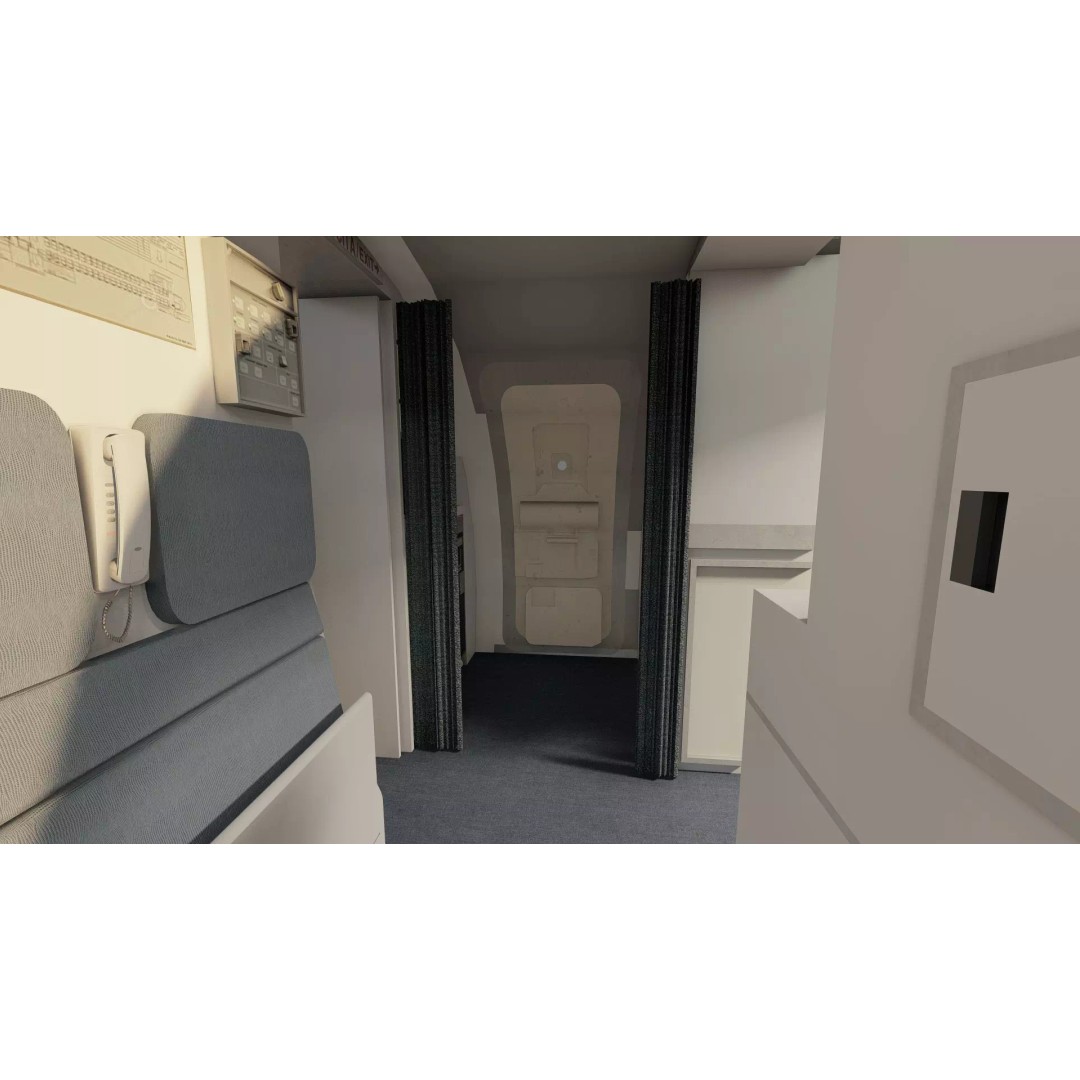 Embraer 190 & e-195 3D Model – Detailed Aircraft with Interior, Lumion Ready - View 30