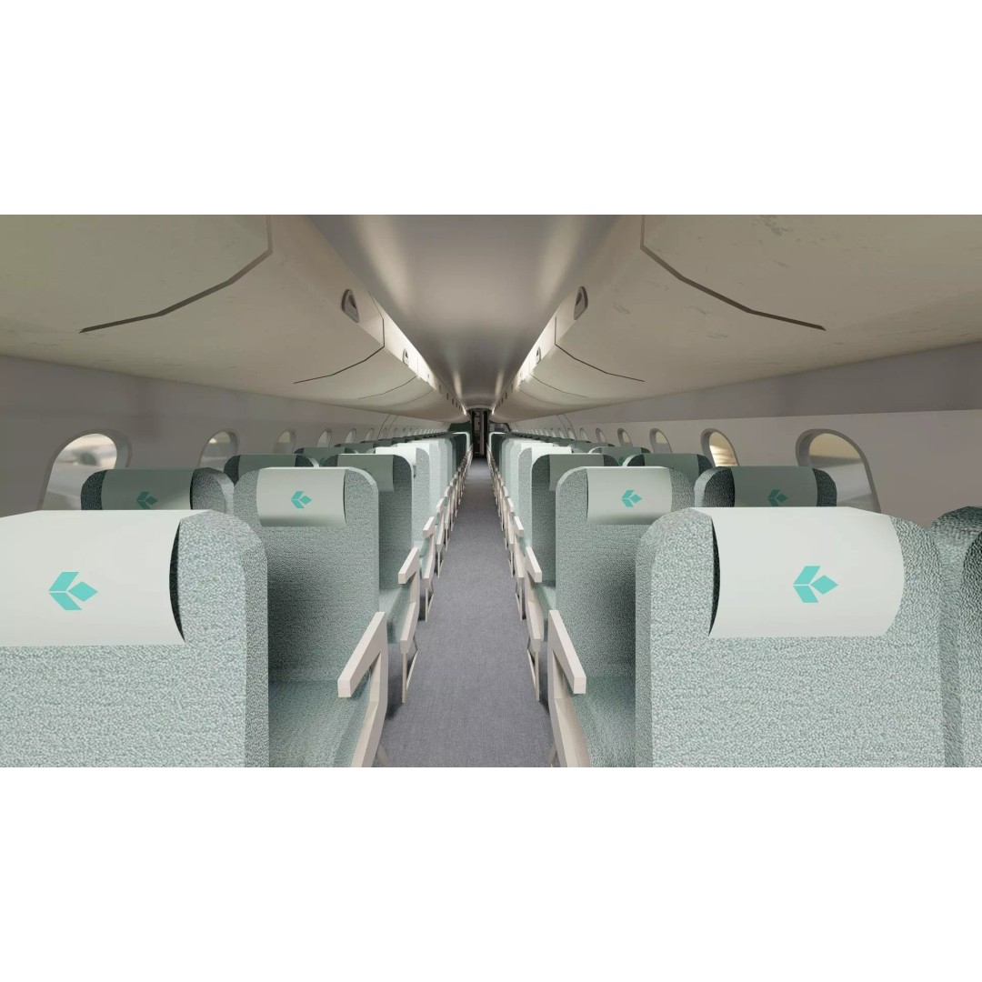 Embraer 190 & e-195 3D Model – Detailed Aircraft with Interior, Lumion Ready - View 34