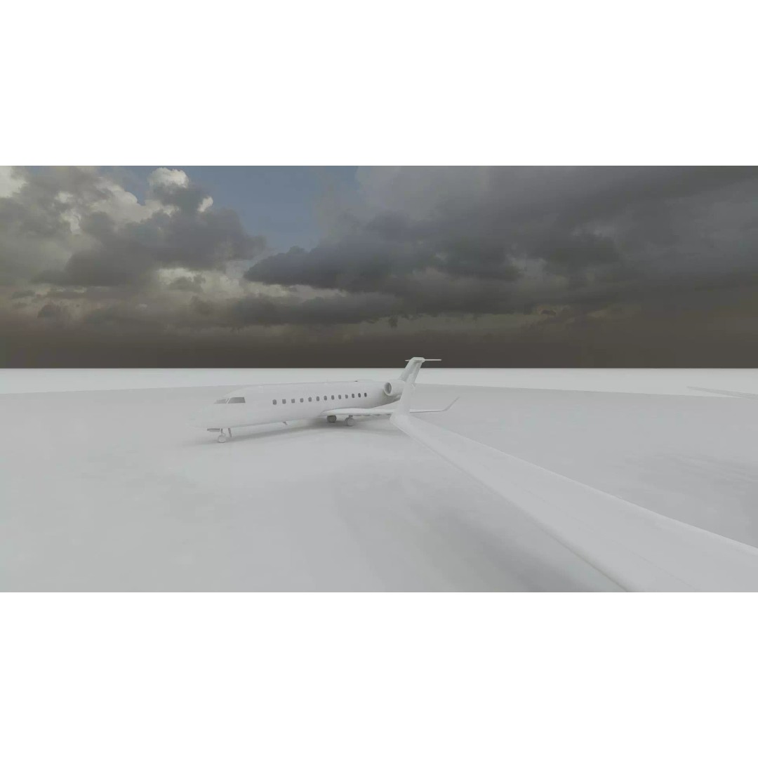 Embraer 190 & e-195 3D Model – Detailed Aircraft with Interior, Lumion Ready - View 42