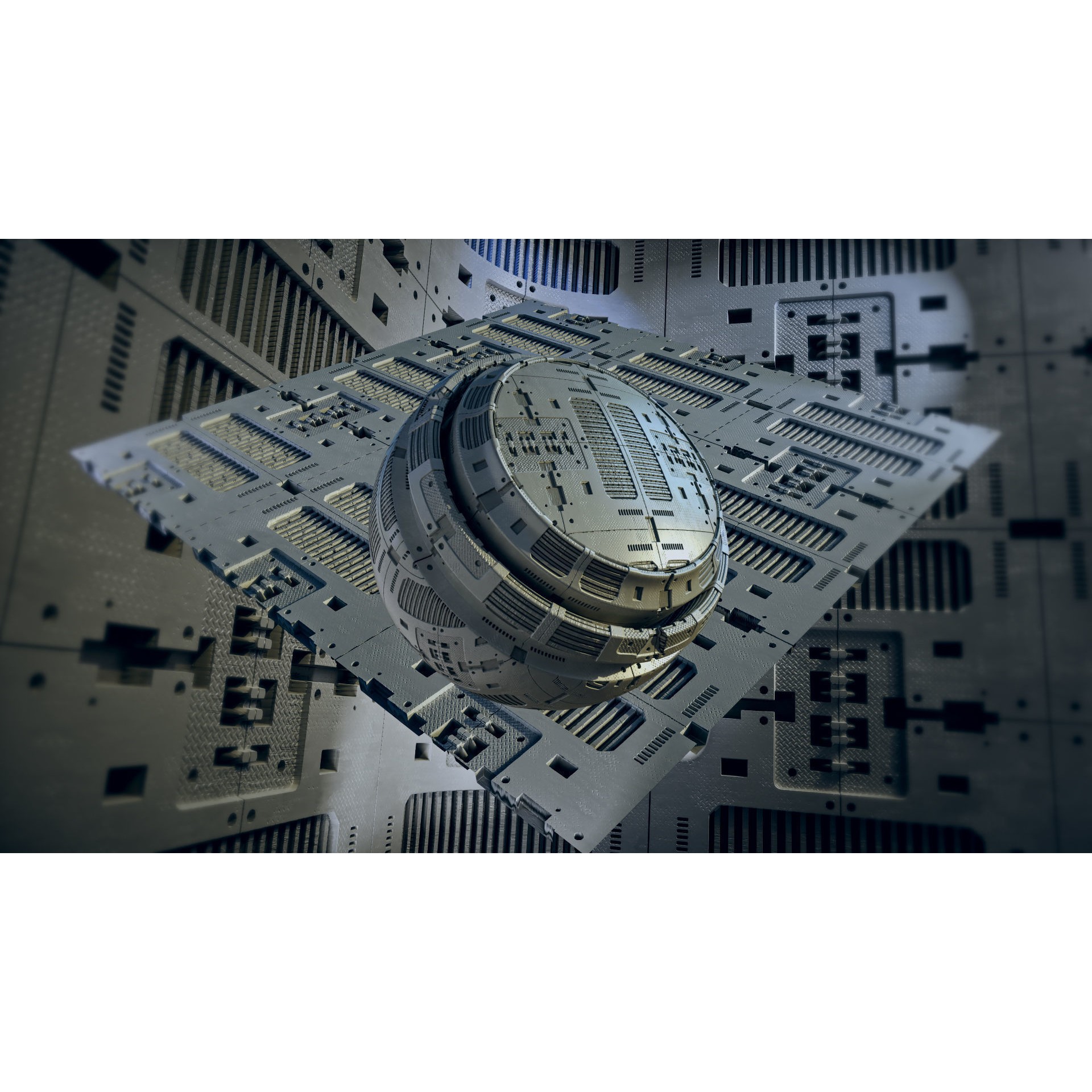 Premium Sci-Fi PBR Materials - 3D Model - View 12