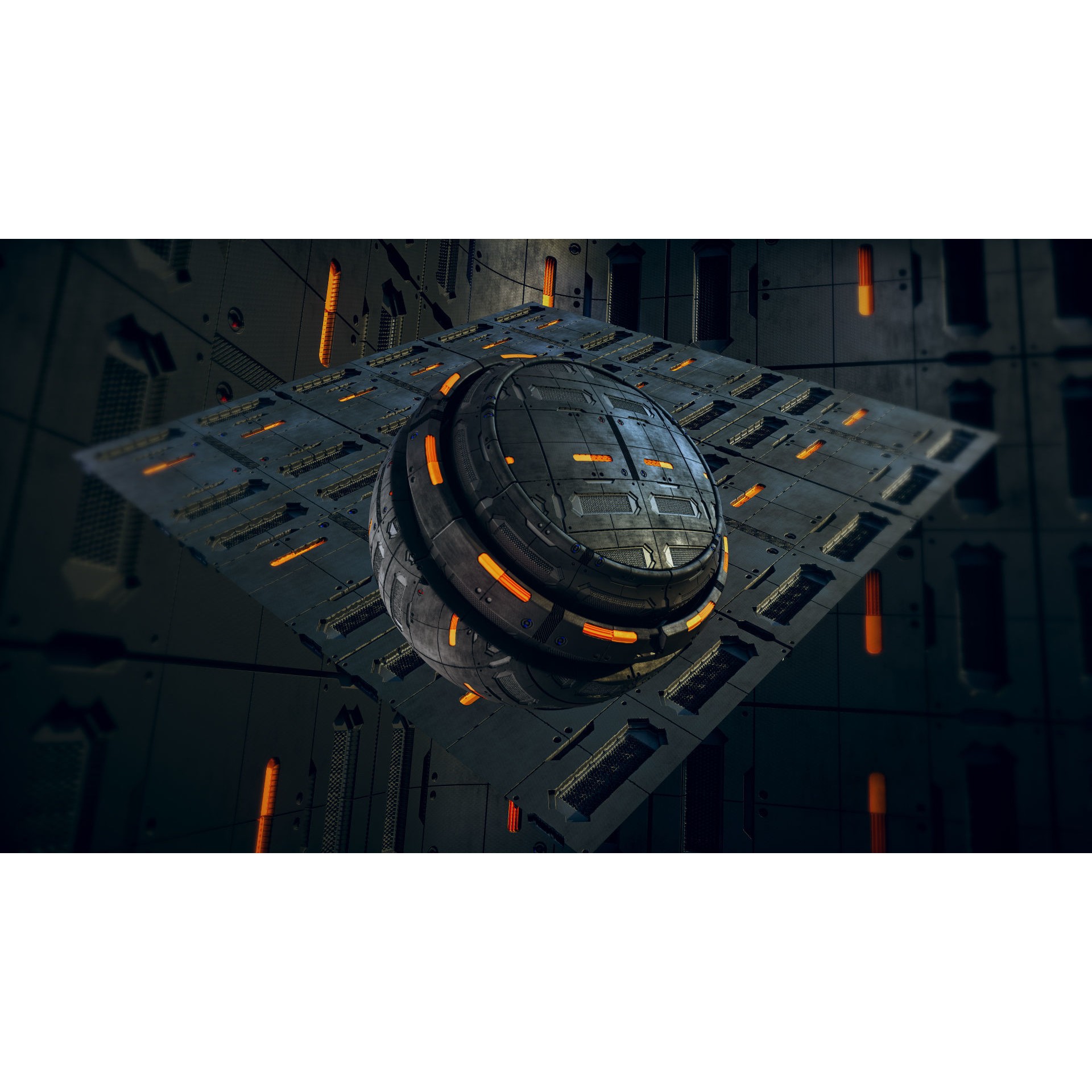Premium Sci-Fi PBR Materials - 3D Model - View 15