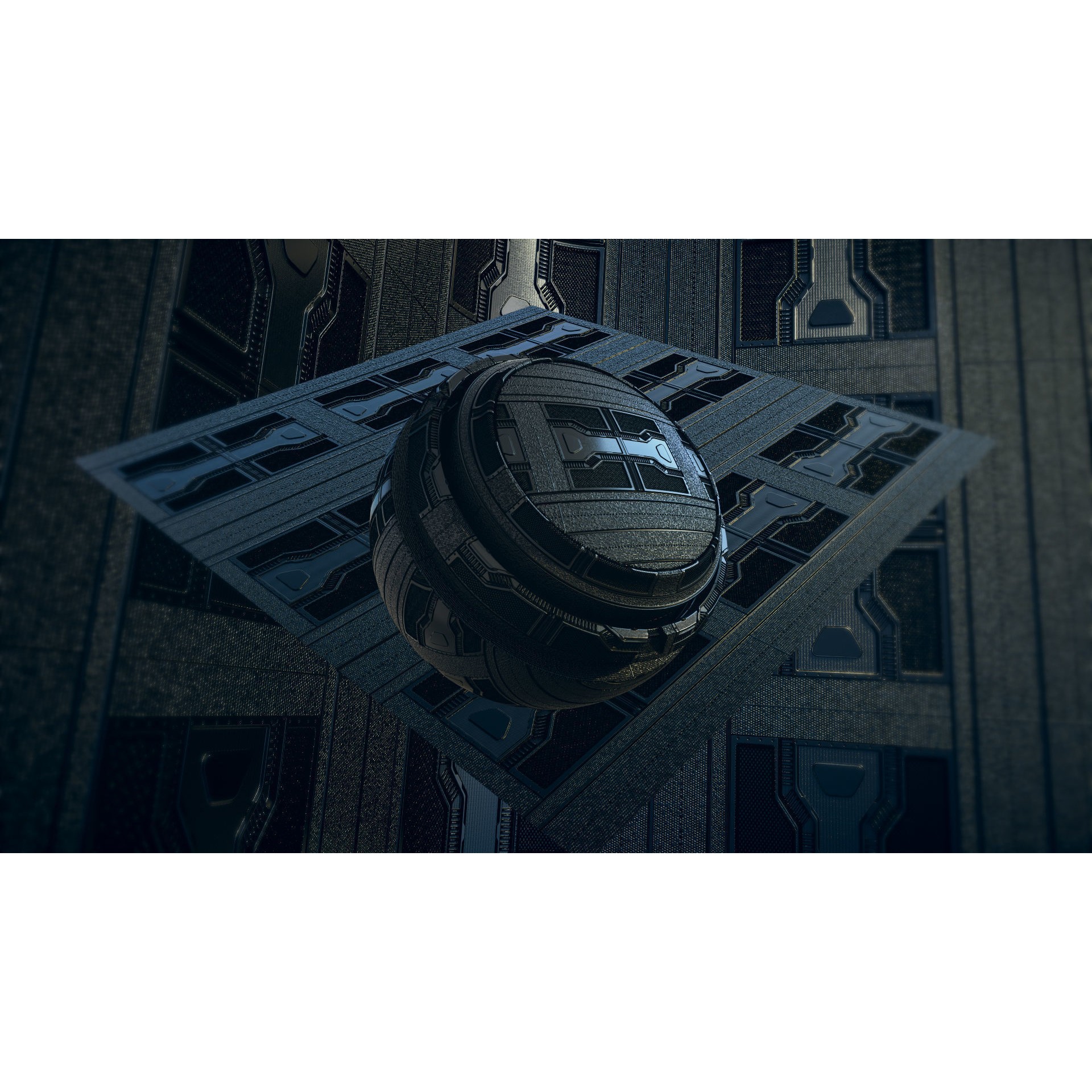 Premium Sci-Fi PBR Materials - 3D Model - View 19