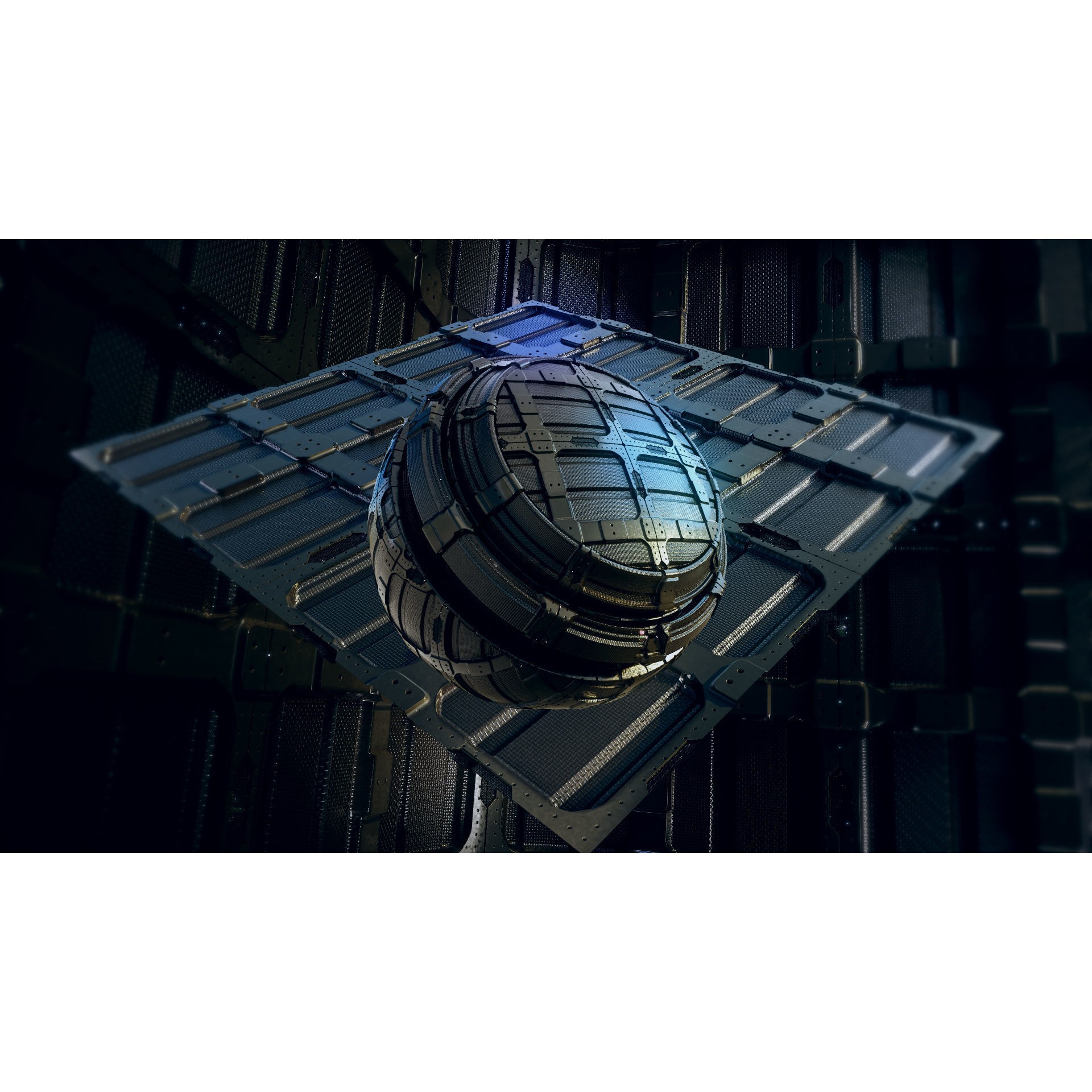 Premium Sci-Fi PBR Materials - 3D Model - View 4