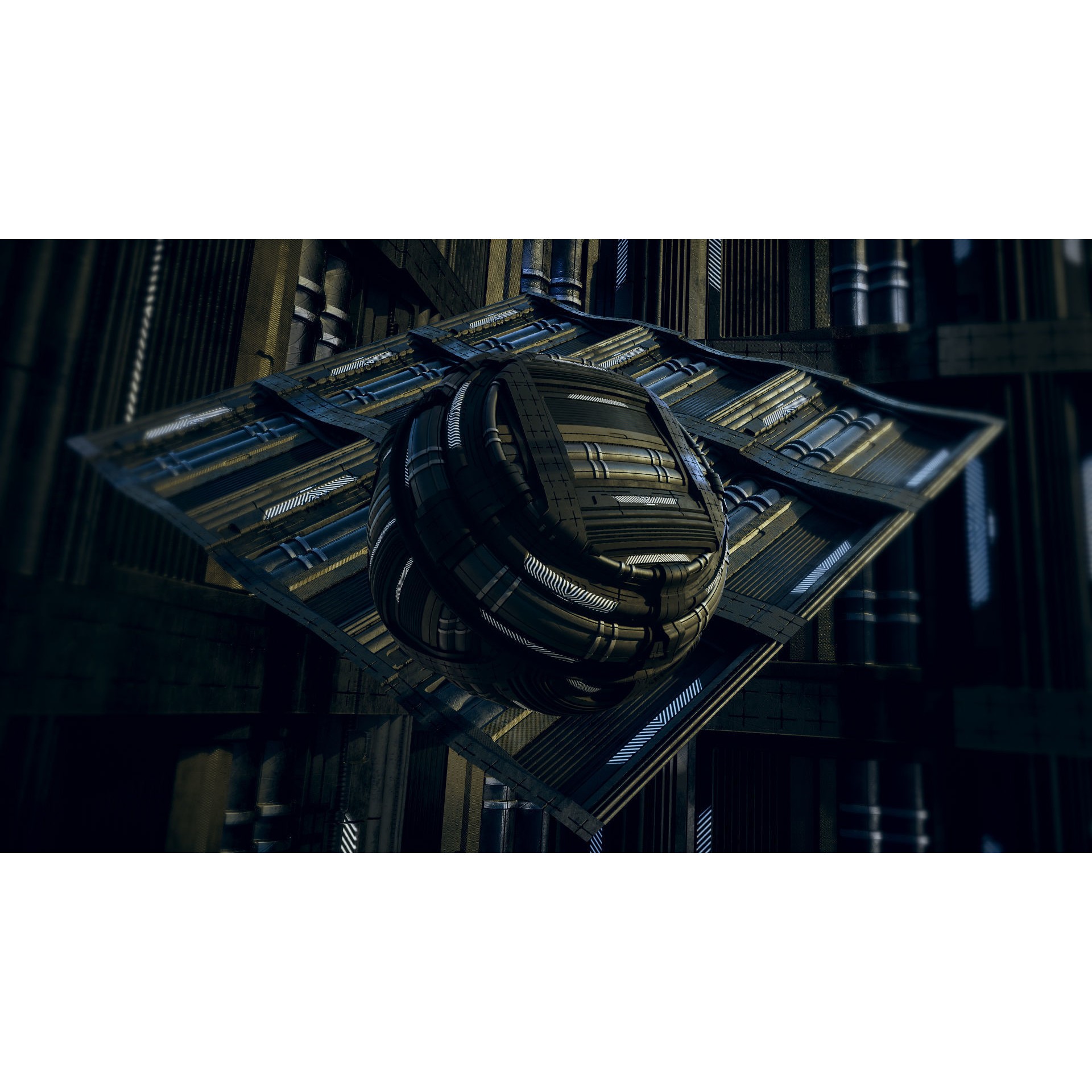 Premium Sci-Fi PBR Materials - 3D Model - View 8