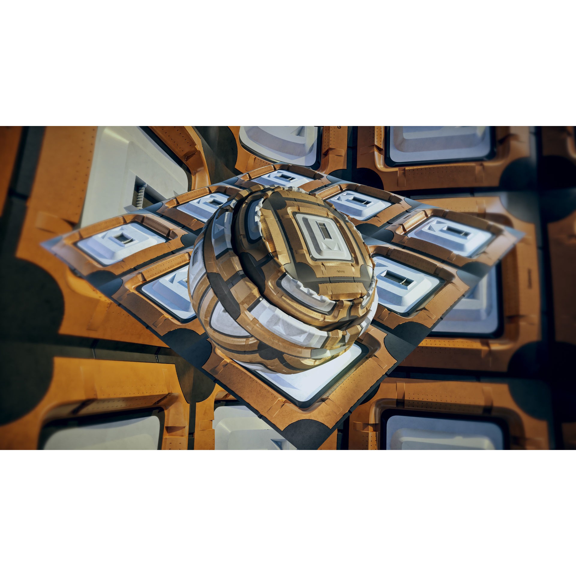 Premium Sci-Fi PBR Materials - 3D Model - View 9