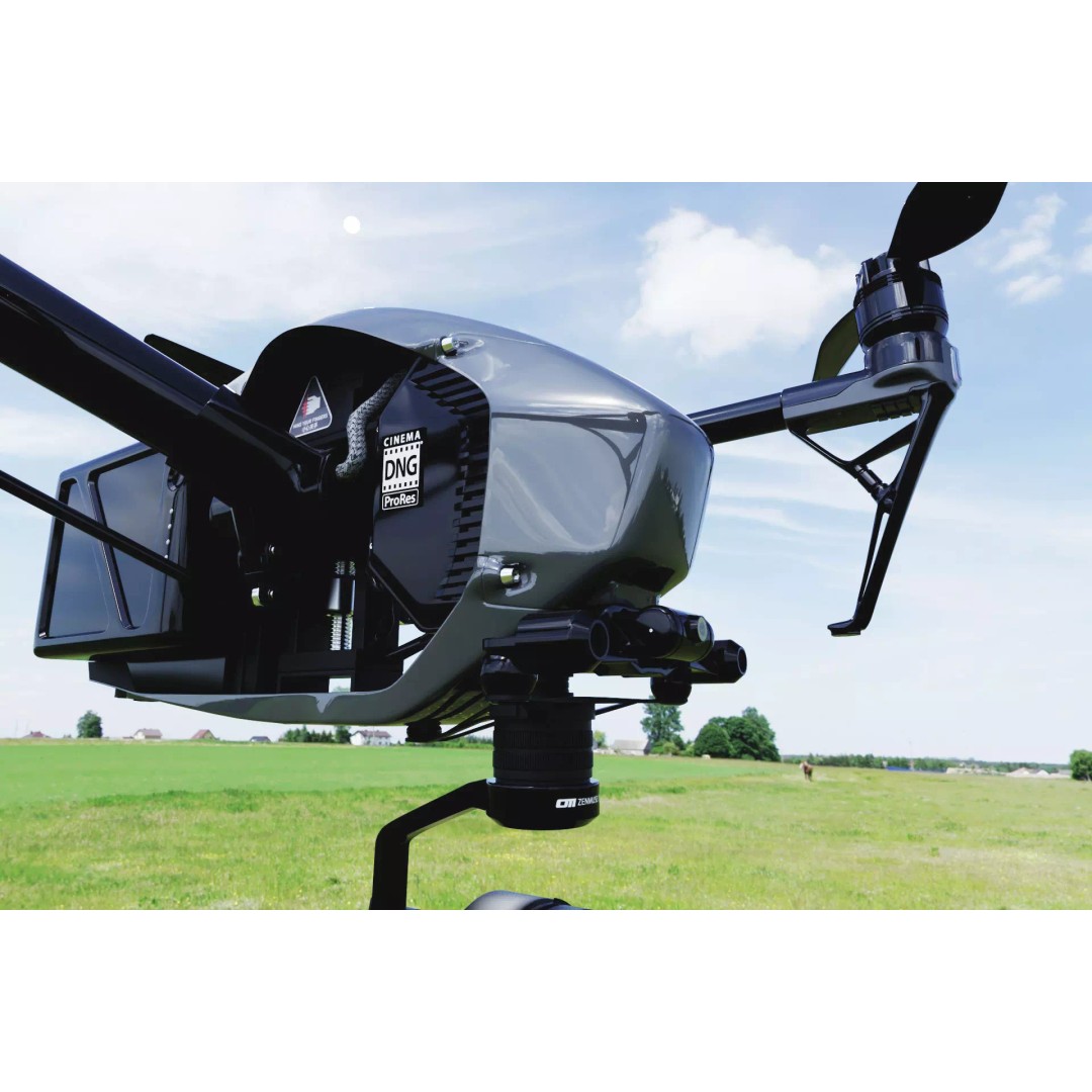 Mechanical Drone 3D Model – High Poly Aircraft with PBR Textures, FBX - View 2