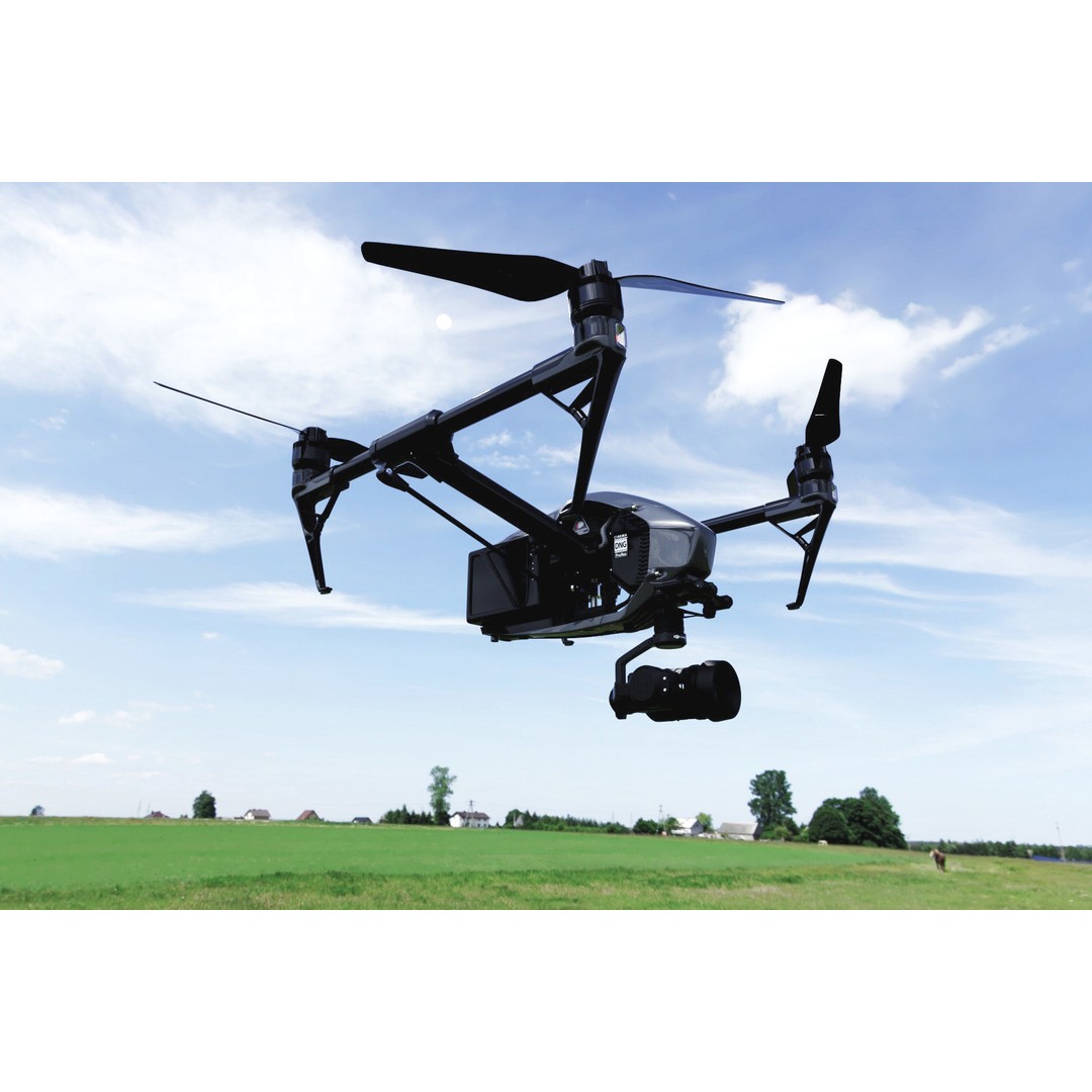 Mechanical Drone 3D Model – High Poly Aircraft with PBR Textures, FBX - View 7