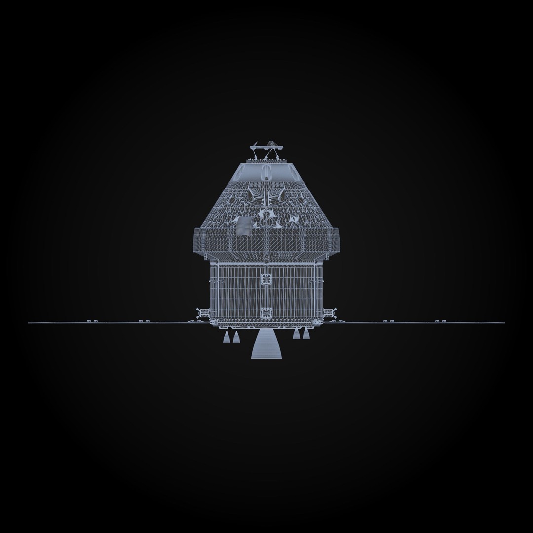 Orion MPCV Spacecraft 3D Model – PBR Game-Ready Asset, Blender - View 13