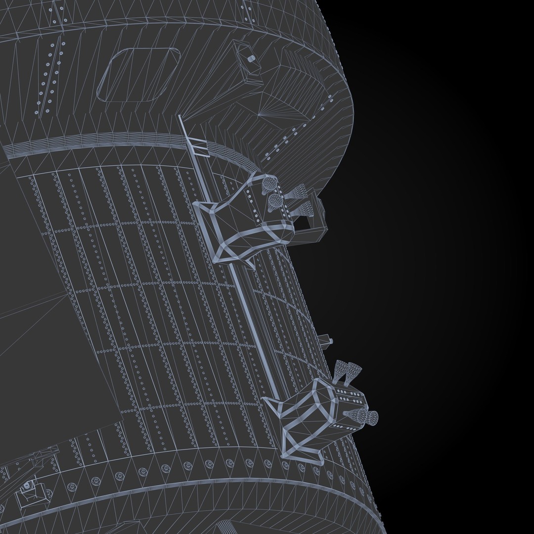 Orion MPCV Spacecraft 3D Model – PBR Game-Ready Asset, Blender - View 18