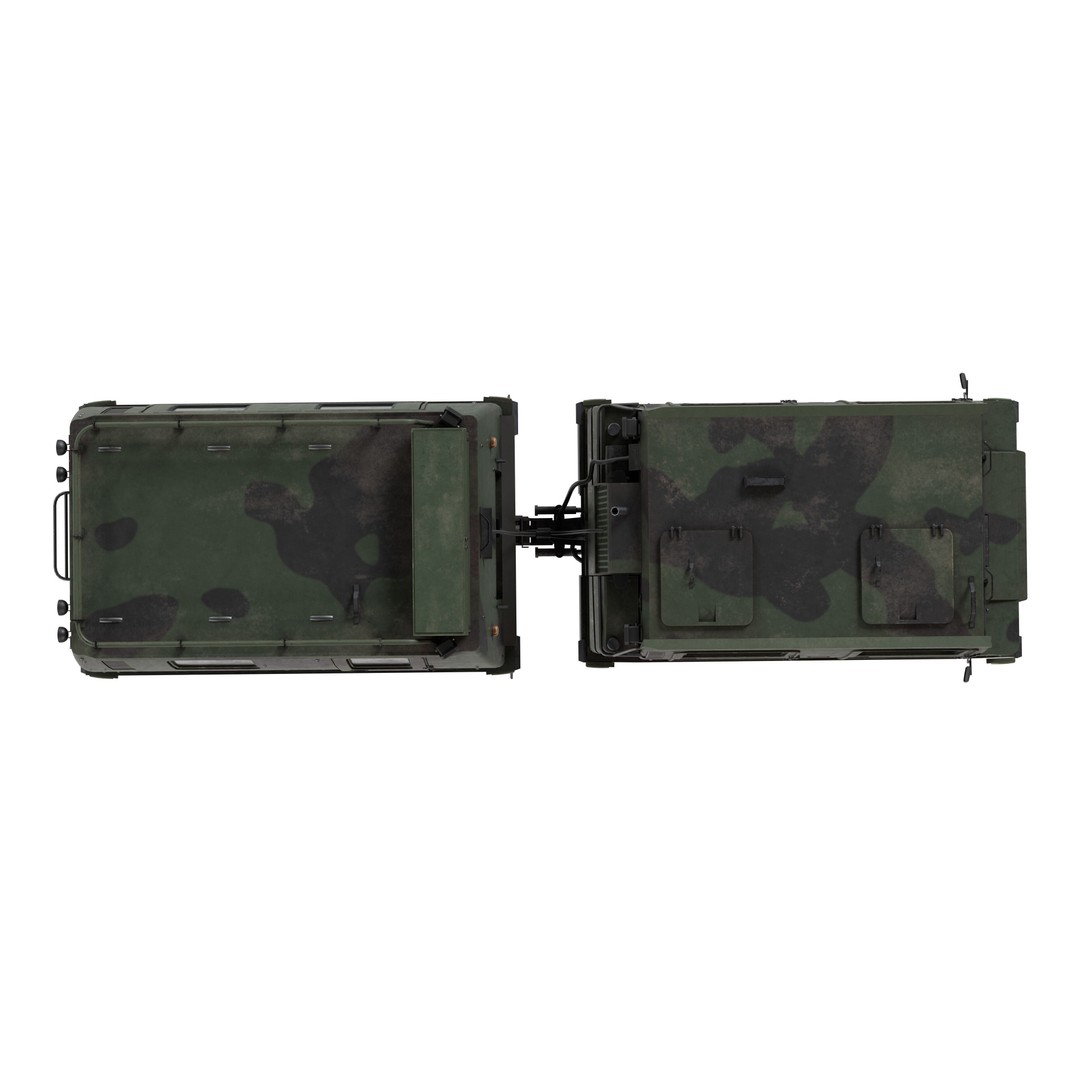 Bandvagn 206 Tracked Terrain Carrier 3D Model – Low Poly PBR Game Asset, FBX - View 9