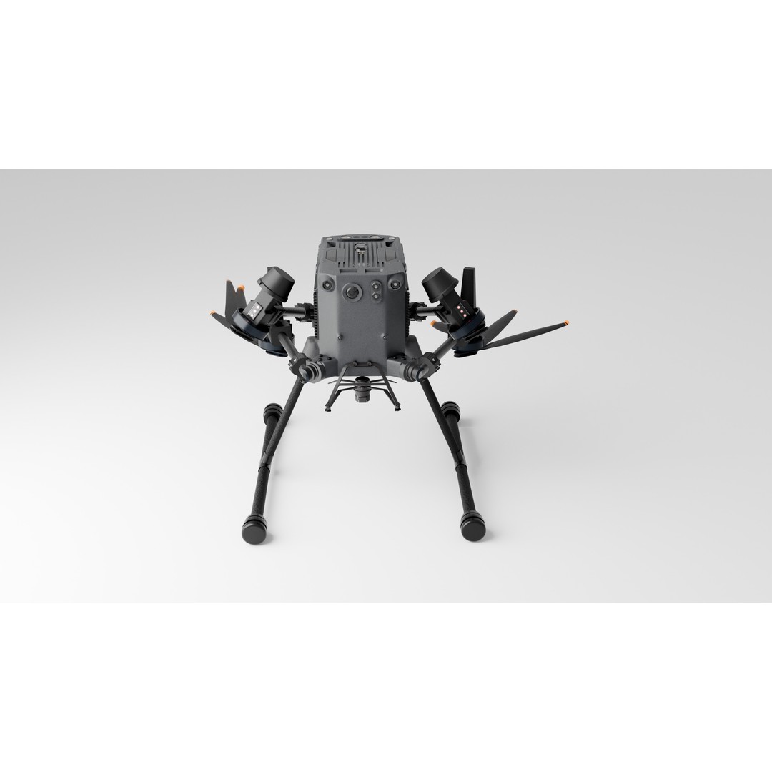 DJi Matrice 350RTK 3D Model – Rigged PBR Aircraft Asset, FBX - View 13