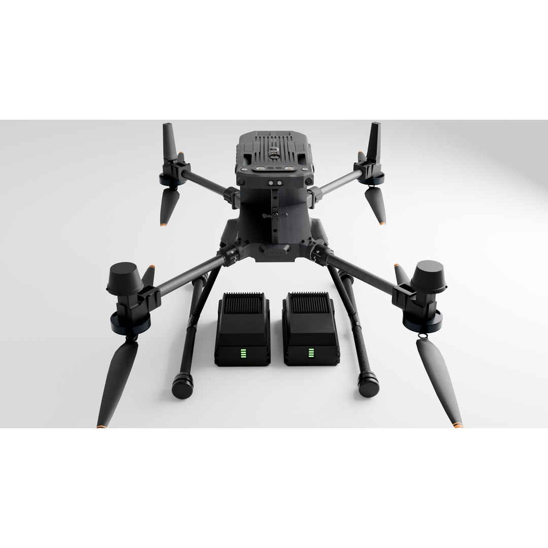 DJi Matrice 350RTK 3D Model – Rigged PBR Aircraft Asset, FBX - View 15