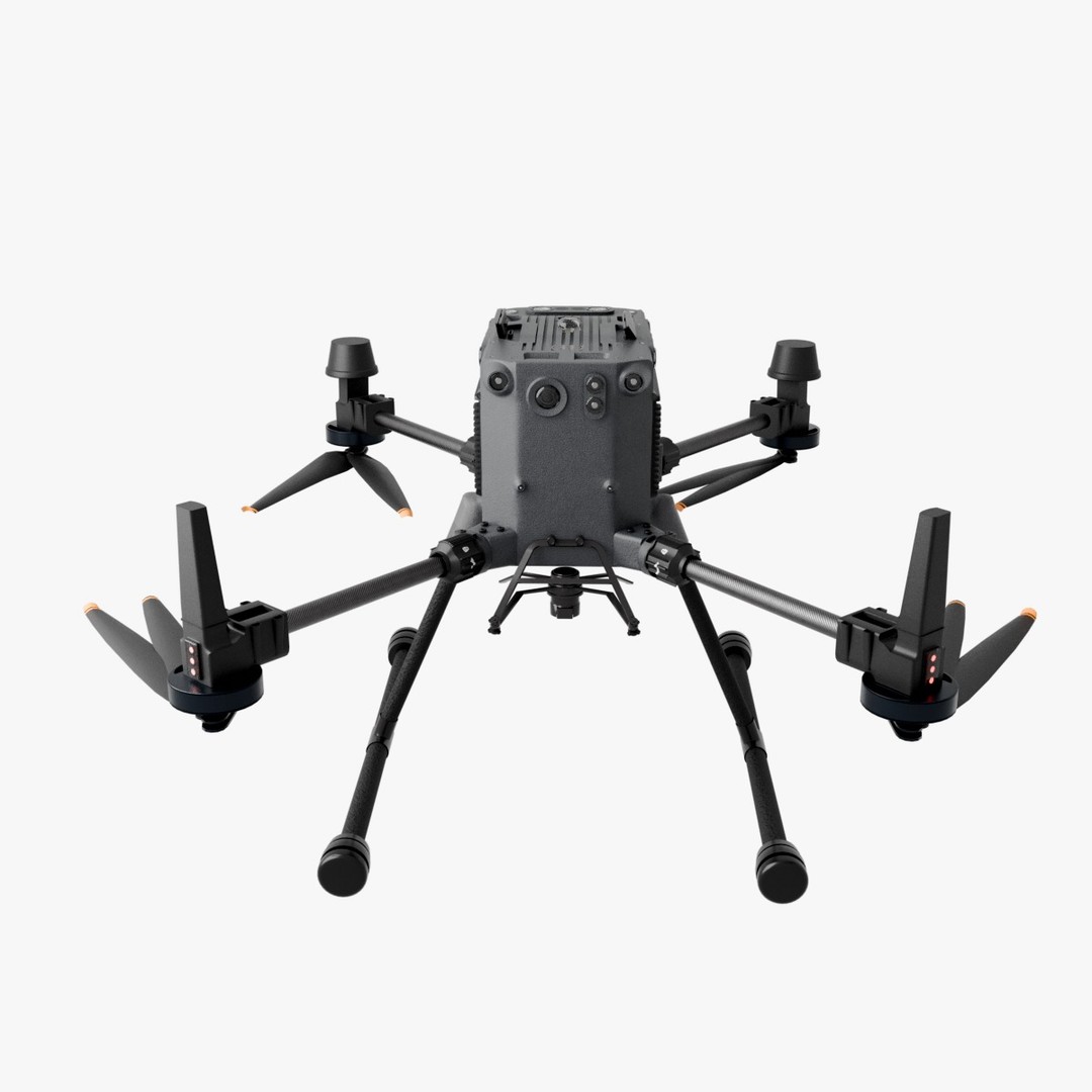 DJi Matrice 350RTK 3D Model – Rigged PBR Aircraft Asset, FBX - View 24