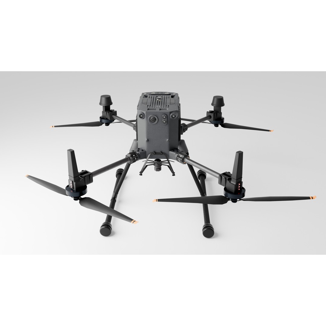 DJi Matrice 350RTK 3D Model – Rigged PBR Aircraft Asset, FBX - View 3