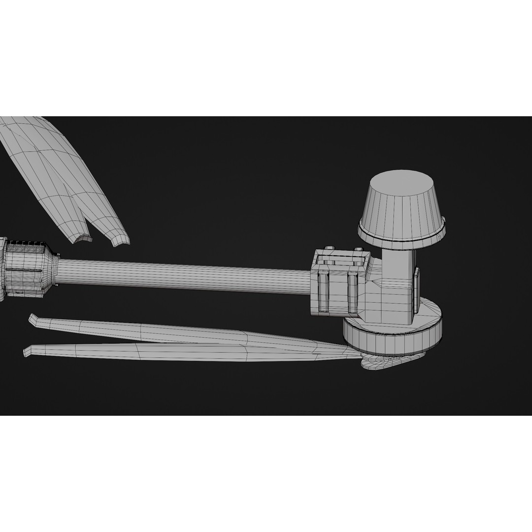 DJi Matrice 350RTK 3D Model – Rigged PBR Aircraft Asset, FBX - View 45