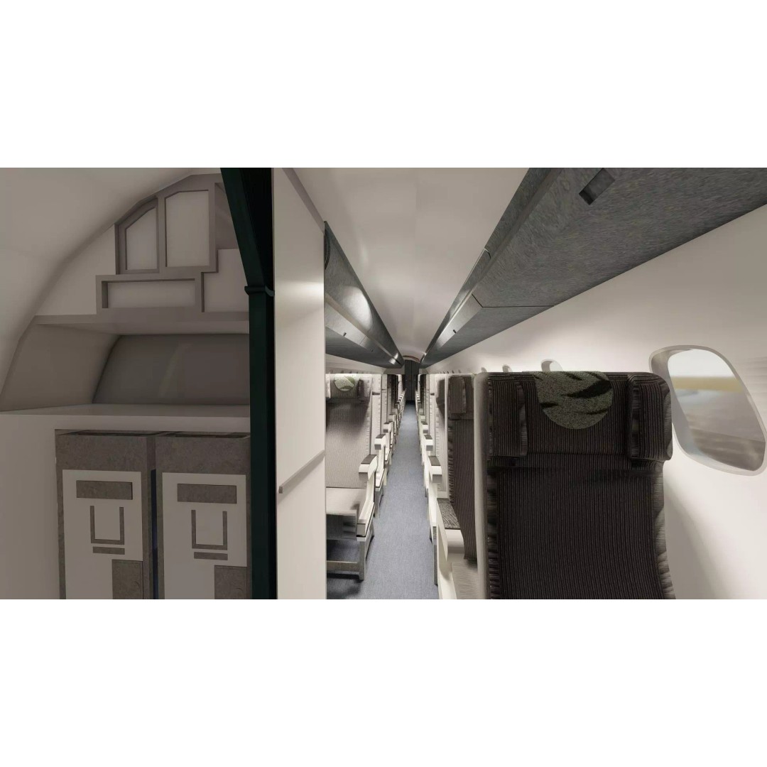 EMBRAER E170 A and E145 3D Model – Detailed Aircraft Asset, Lumion Ready - View 19