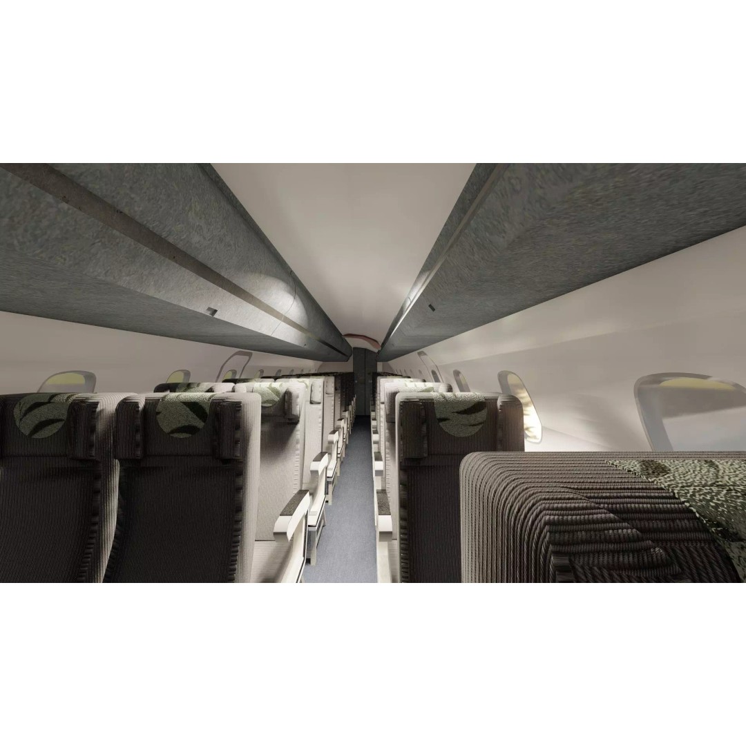 EMBRAER E170 A and E145 3D Model – Detailed Aircraft Asset, Lumion Ready - View 21