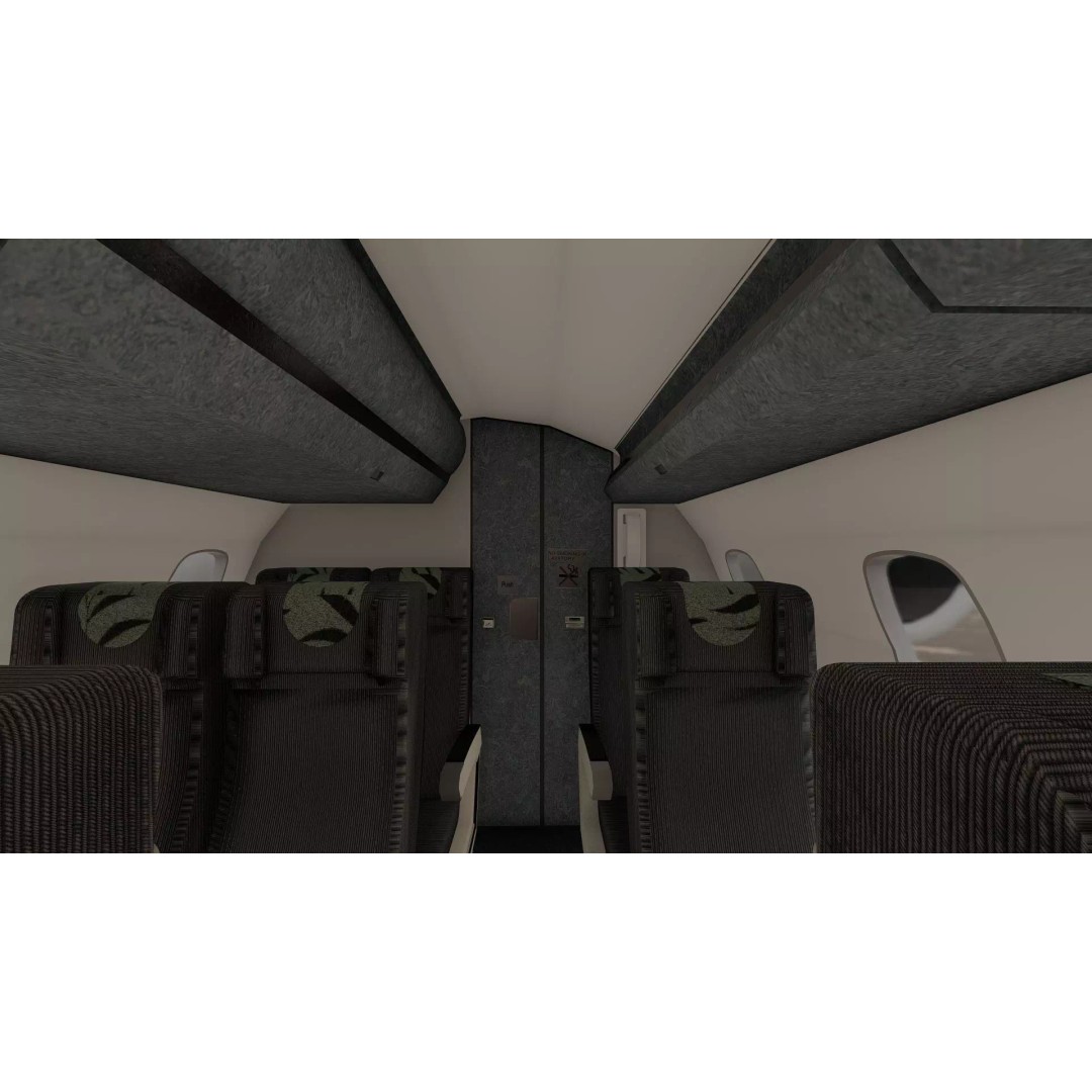 EMBRAER E170 A and E145 3D Model – Detailed Aircraft Asset, Lumion Ready - View 22