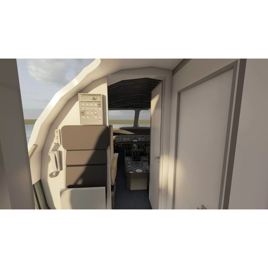 EMBRAER E170 A and E145 3D Model – Detailed Aircraft Asset, Lumion Ready - View 24