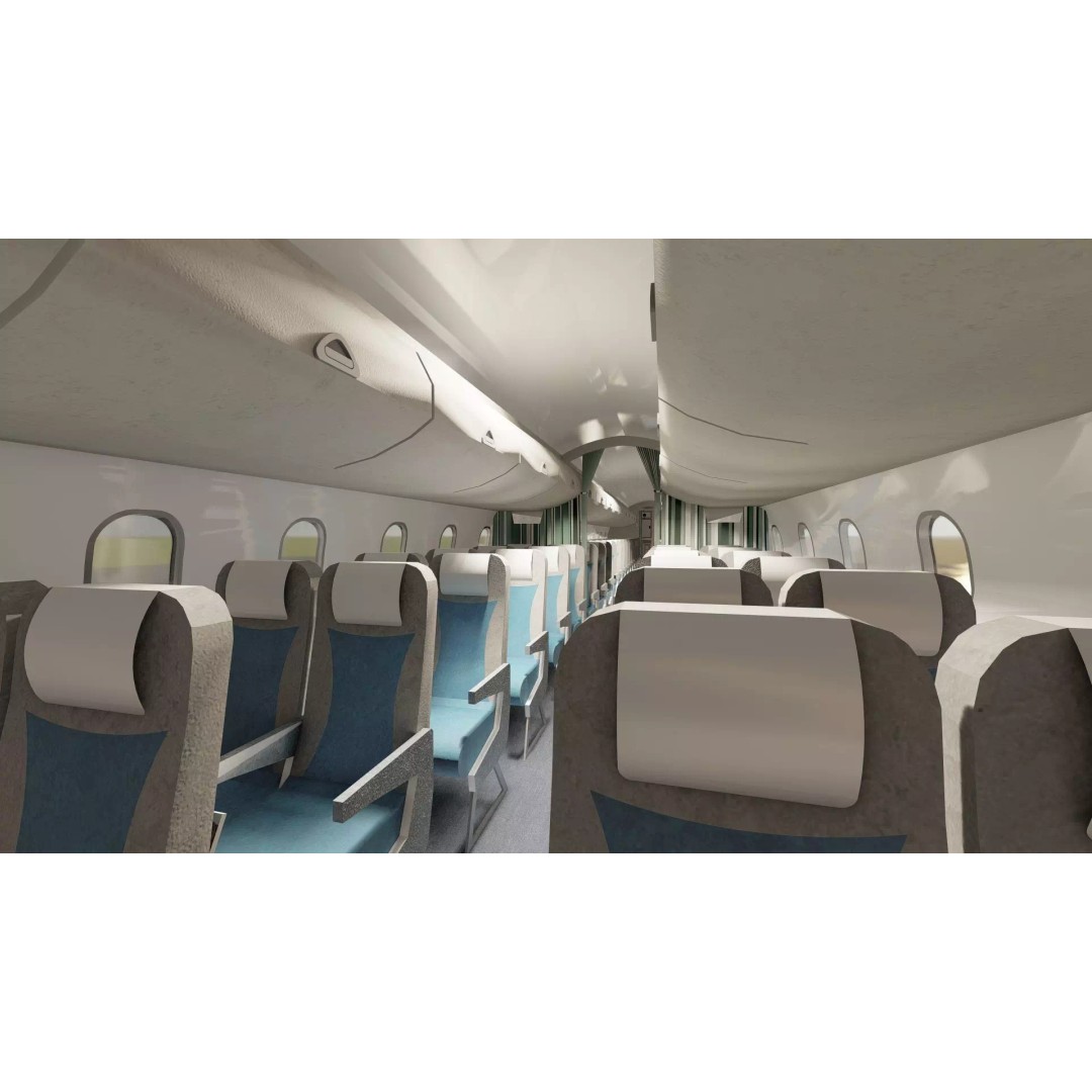 EMBRAER E170 A and E145 3D Model – Detailed Aircraft Asset, Lumion Ready - View 32
