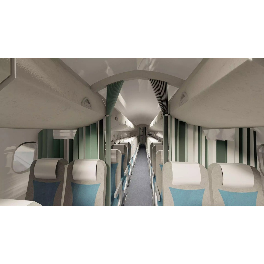 EMBRAER E170 A and E145 3D Model – Detailed Aircraft Asset, Lumion Ready - View 33