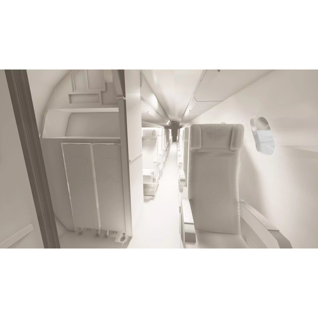 EMBRAER E170 A and E145 3D Model – Detailed Aircraft Asset, Lumion Ready - View 43