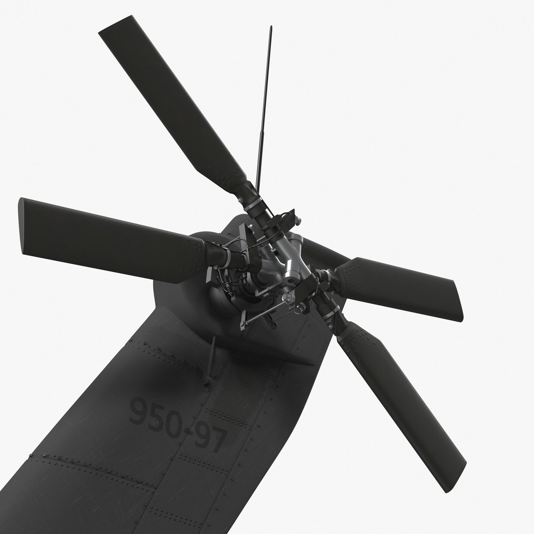 AH64A Apache Helicopter 3D Model – Low Poly Game Asset, FBX, PBR Textures - View 59
