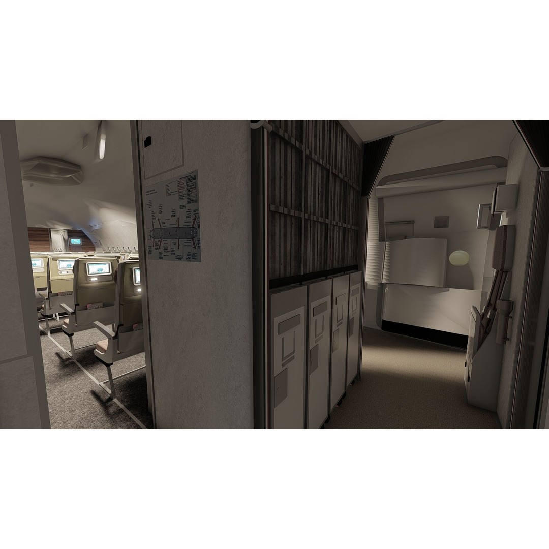 Airbus A330-202 3D Model – Detailed Aircraft Asset for Rendering - View 20