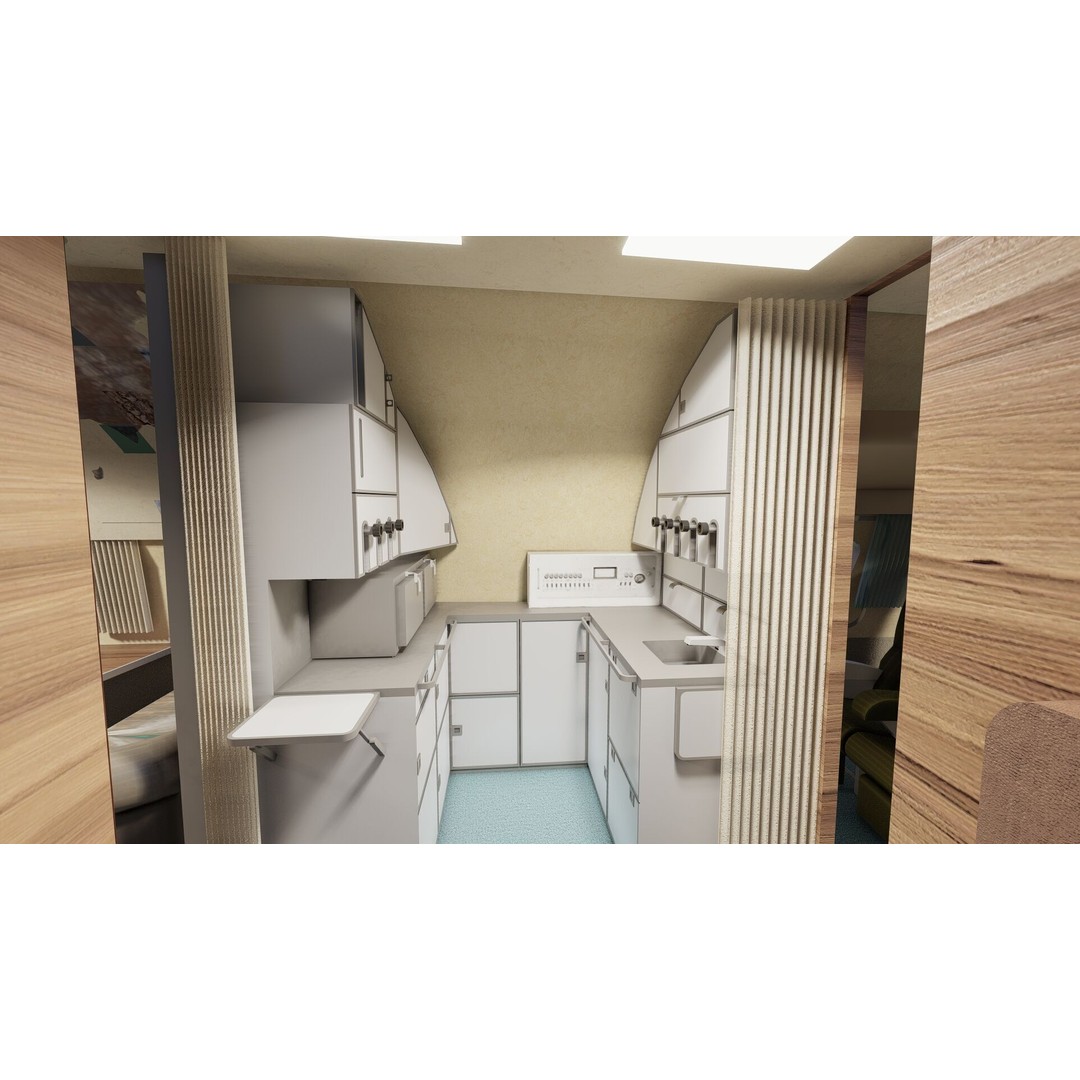 Constellation L-749 3D Model – Detailed Aircraft, SketchUp & Lumion Formats - View 19