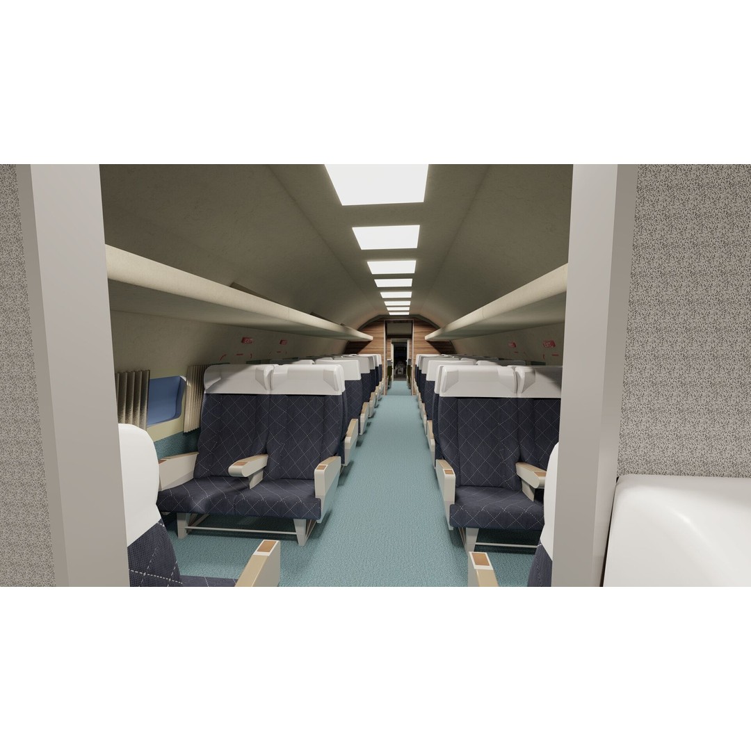 Constellation L-749 3D Model – Detailed Aircraft, SketchUp & Lumion Formats - View 36