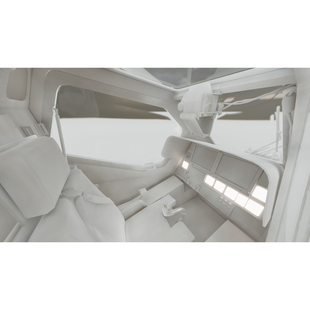 Changhe Z-10 3D Model – Detailed Helicopter Asset, FBX, OBJ - View 40