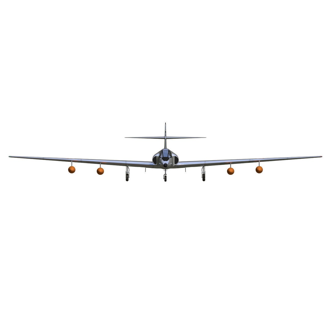 Dassault Albatros 3D Model – Military Aircraft Concept, FBX - View 14
