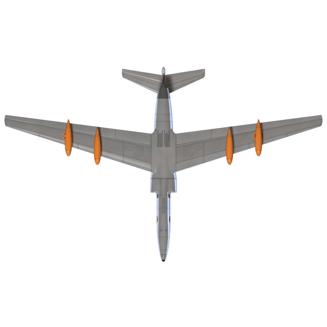 Dassault Albatros 3D Model – Military Aircraft Concept, FBX - View 17