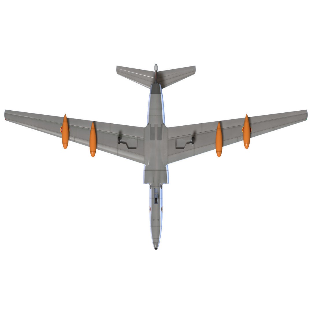 Dassault Albatros 3D Model – Military Aircraft Concept, FBX - View 18