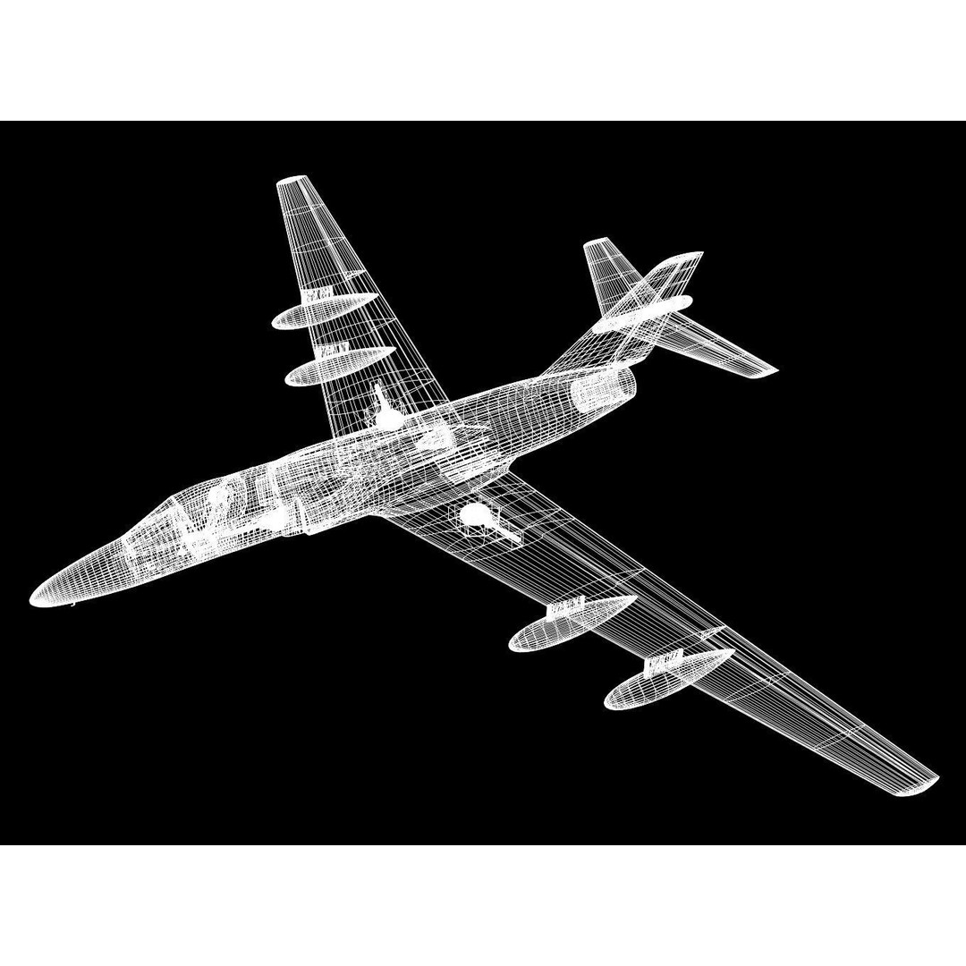 Dassault Albatros 3D Model – Military Aircraft Concept, FBX - View 19