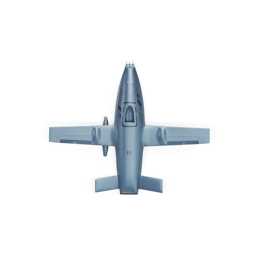 Boeing MQ25 Stingray 3D Model – High Poly Military Drone, FBX, OBJ - View 18