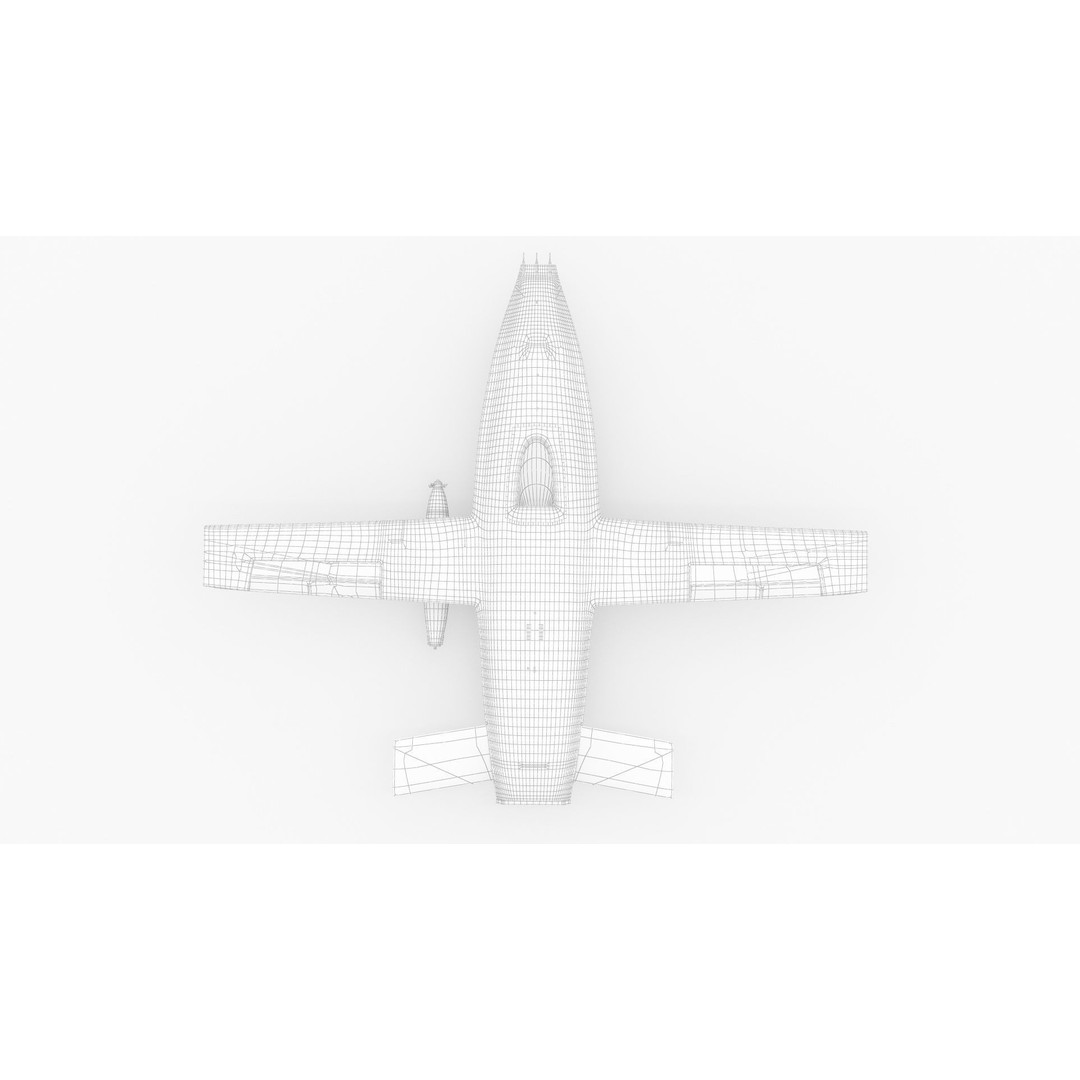 Boeing MQ25 Stingray 3D Model – High Poly Military Drone, FBX, OBJ - View 19