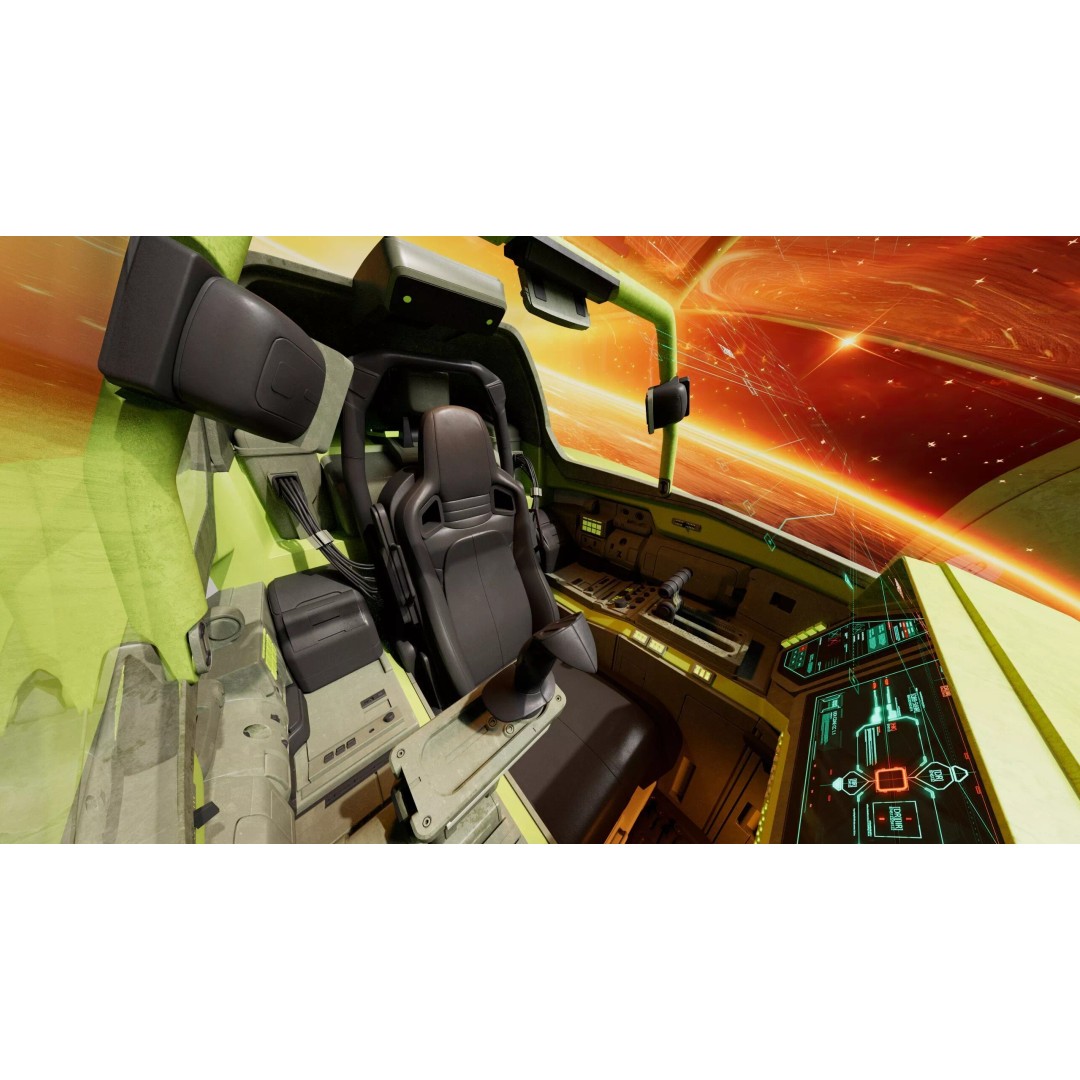 Spaceship Cockpit 3D Model – High Poly Game Asset, V-Ray, FBX - View 5